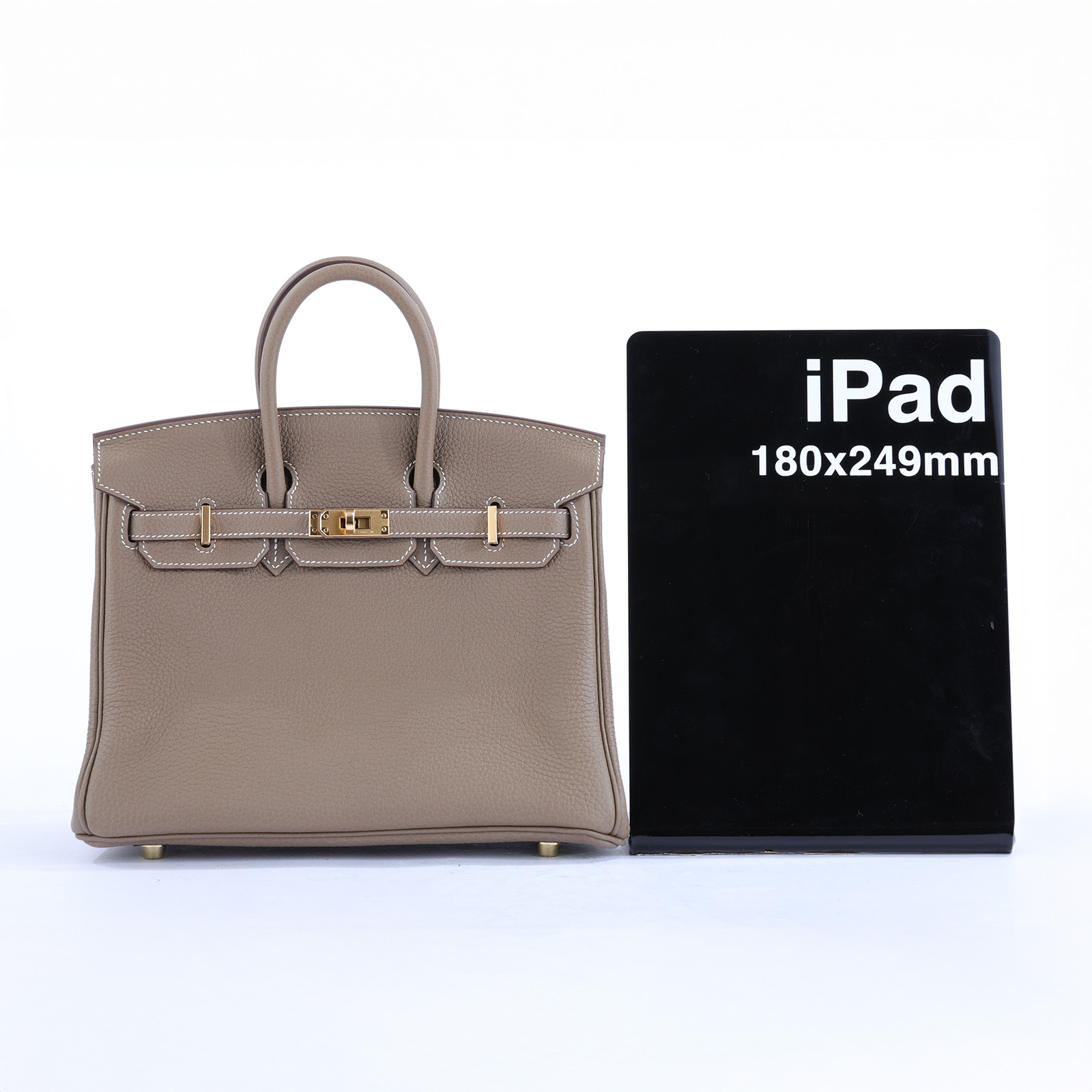 愛馬仕 Hermes Birkin Bag 柏金包 25 BK25 Z刻 大象灰BIRKIN25 TOGO 防塵袋/原廠盒子/鎖組/購買證明