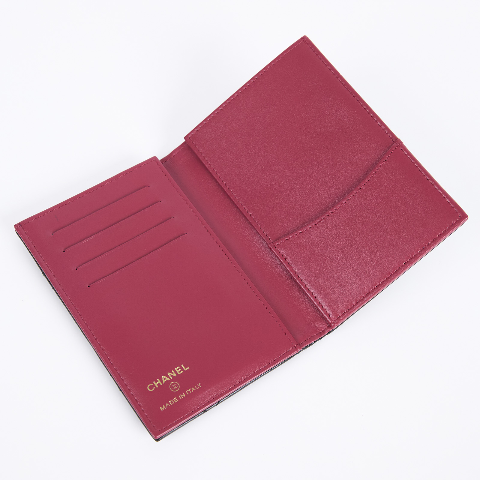 香奈兒 CHANEL 19 菱格紋 護照套 AP3363 晶片款 黑19護照夾 防塵袋/原廠盒子