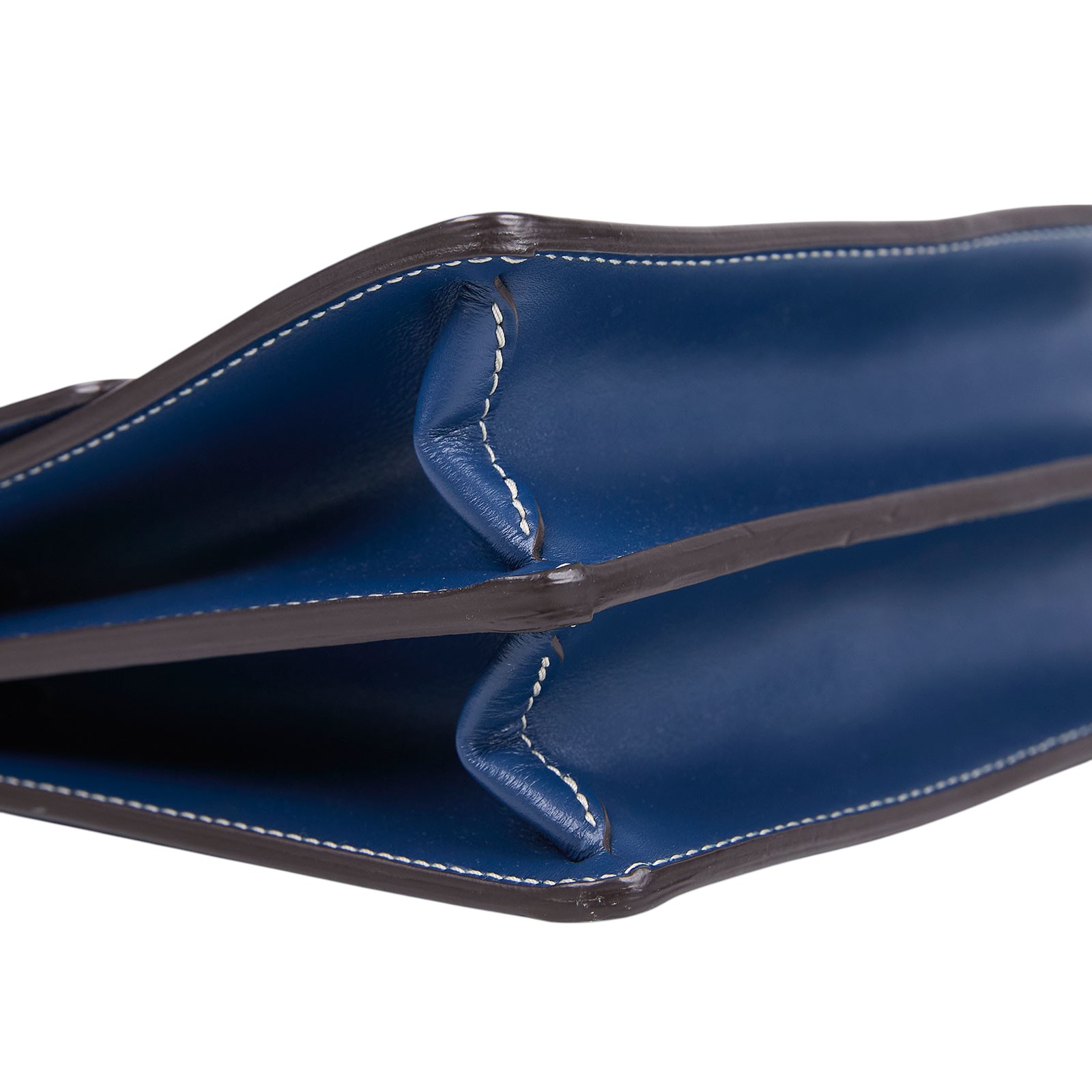 路易威登 LOUIS VUITTON Dauphine MM 手提包 丹寧 翻蓋斜背 鏈帶包 M59631 晶片款  原廠盒子/防塵袋