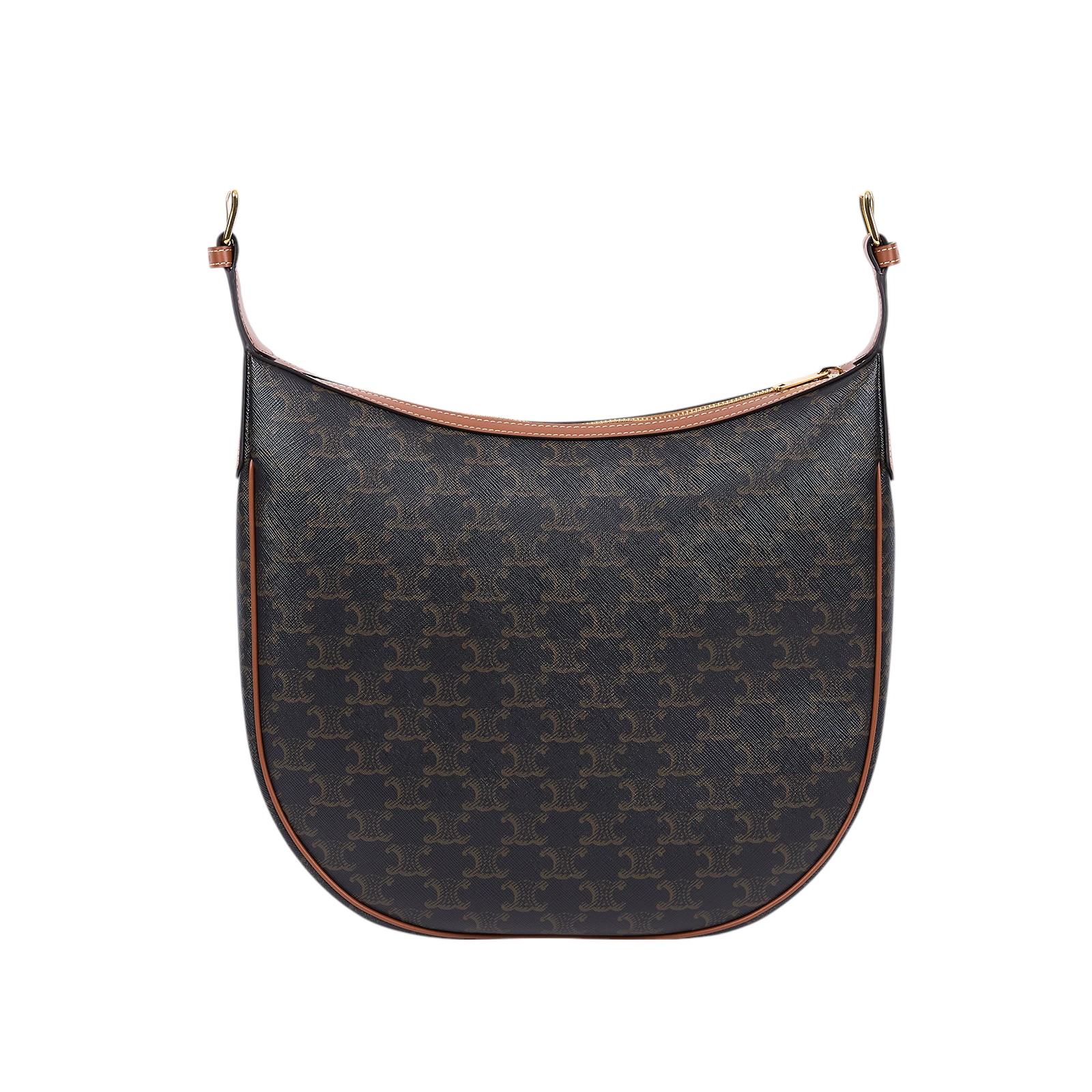 思琳 CELINE Heloise 標誌印花 牛皮革 肩背 手提包 114712FQM 棕老花Heloise HOBO 防塵袋