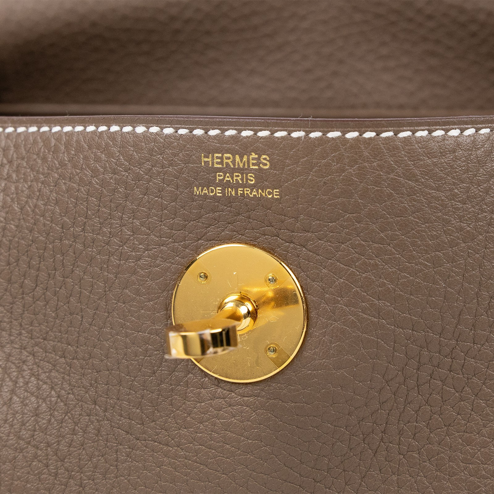 愛馬仕 Hermes Lindy 琳迪包 26 H073428CC18 A刻 LINDY26大象灰 防塵袋/原廠盒子/雨衣/購買證明