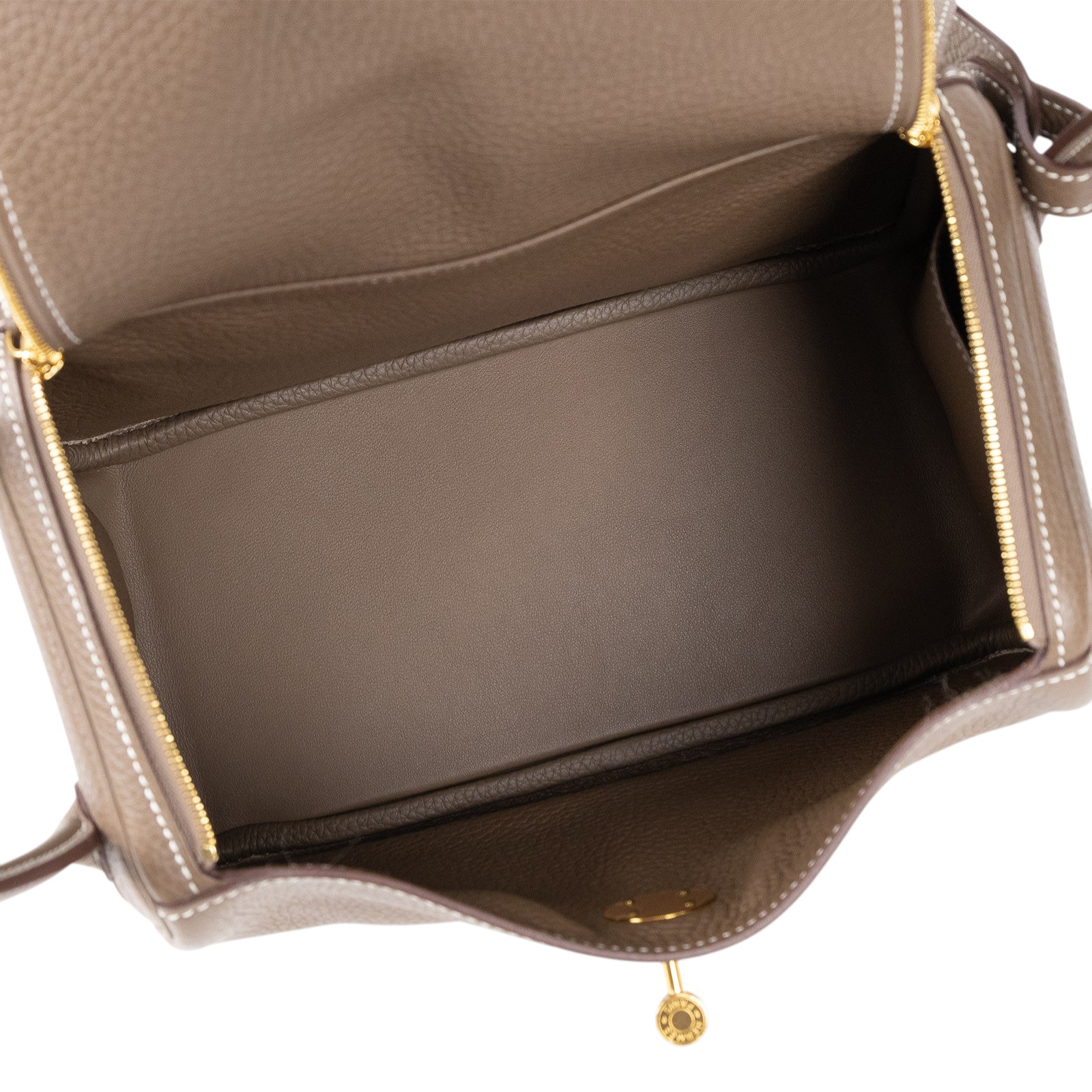 愛馬仕 Hermes Lindy 琳迪包 26 H073428CC18 A刻 LINDY26大象灰 防塵袋/原廠盒子/雨衣/購買證明