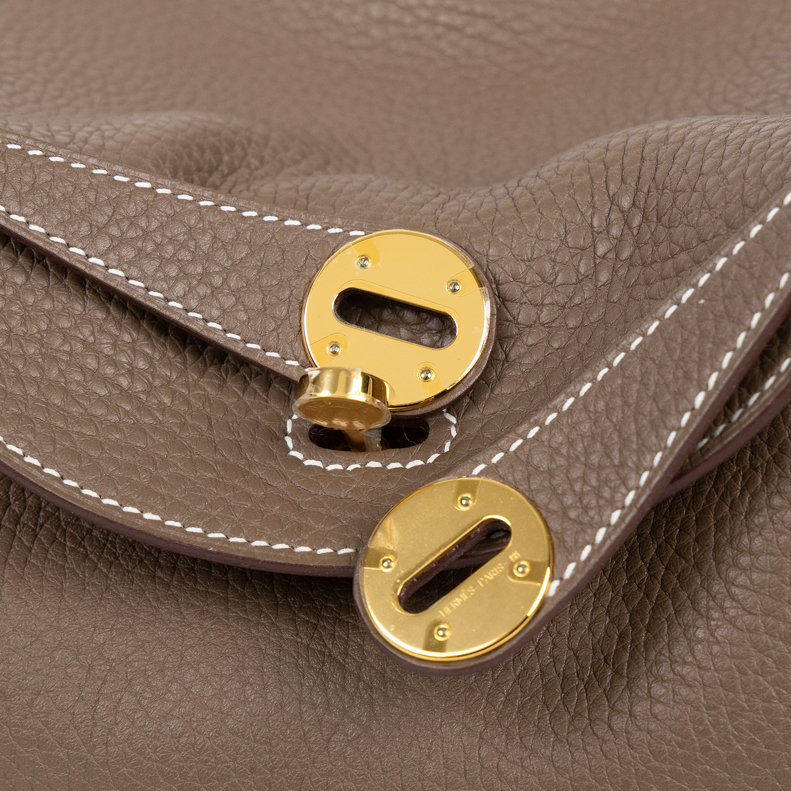 愛馬仕 Hermes Lindy 琳迪包 26 H073428CC18 A刻 LINDY26大象灰 防塵袋/原廠盒子/雨衣/購買證明