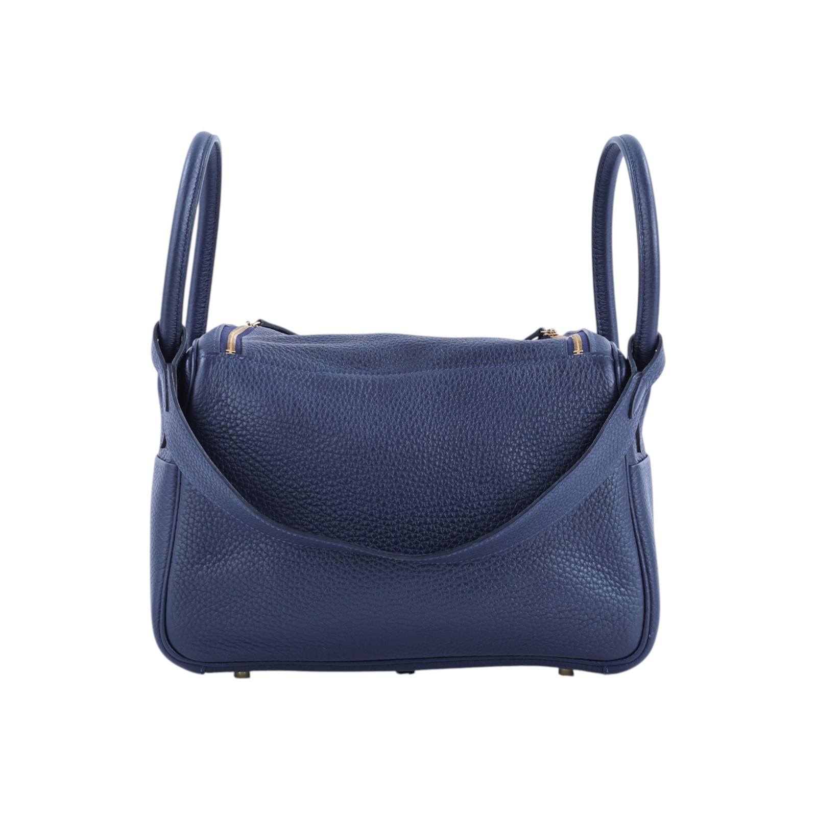愛馬仕 Hermes Lindy 琳迪包 26 LD26 U刻 LINDY26午夜藍 防塵袋/原廠盒子/購買證明