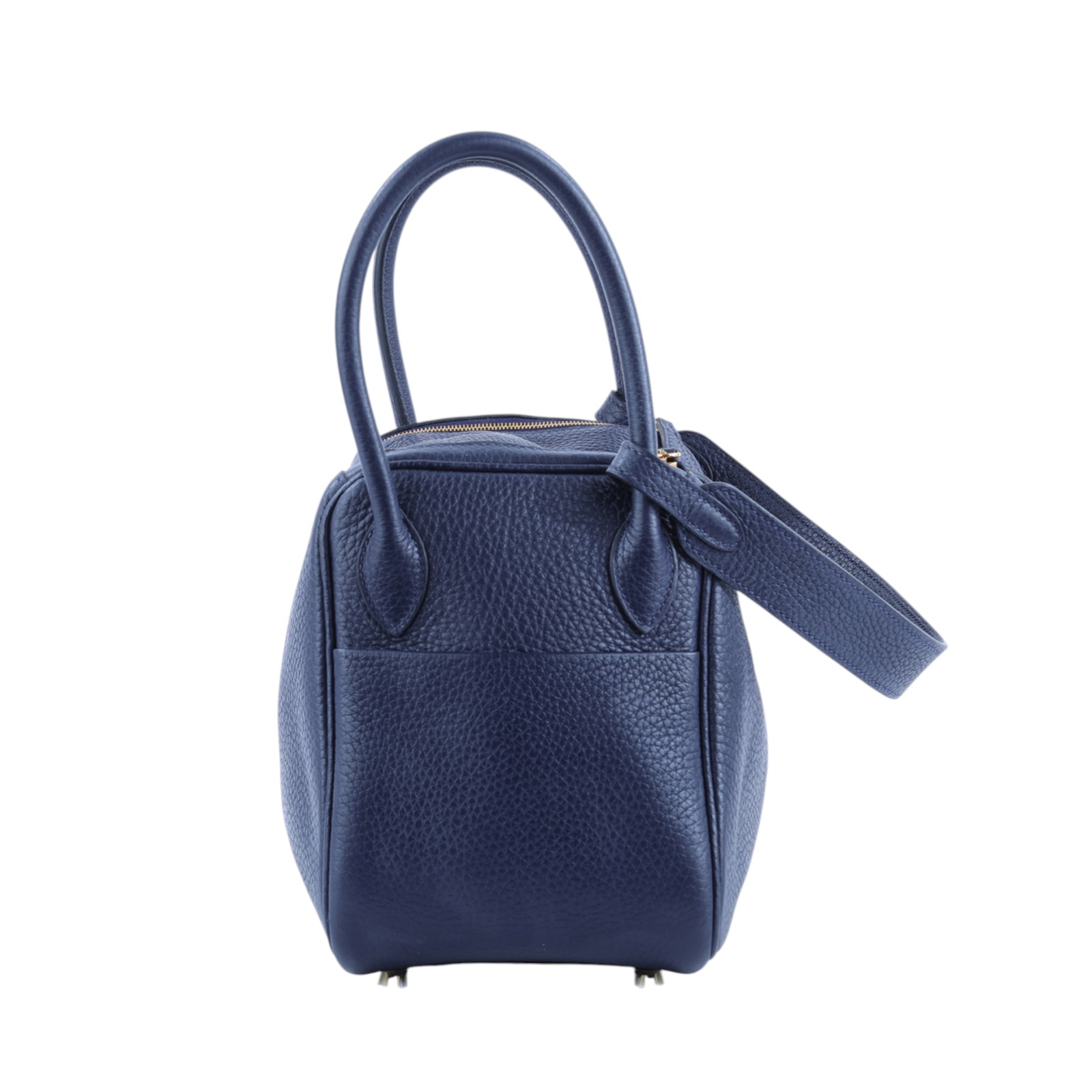 愛馬仕 Hermes Lindy 琳迪包 26 LD26 U刻 LINDY26午夜藍 防塵袋/原廠盒子/購買證明