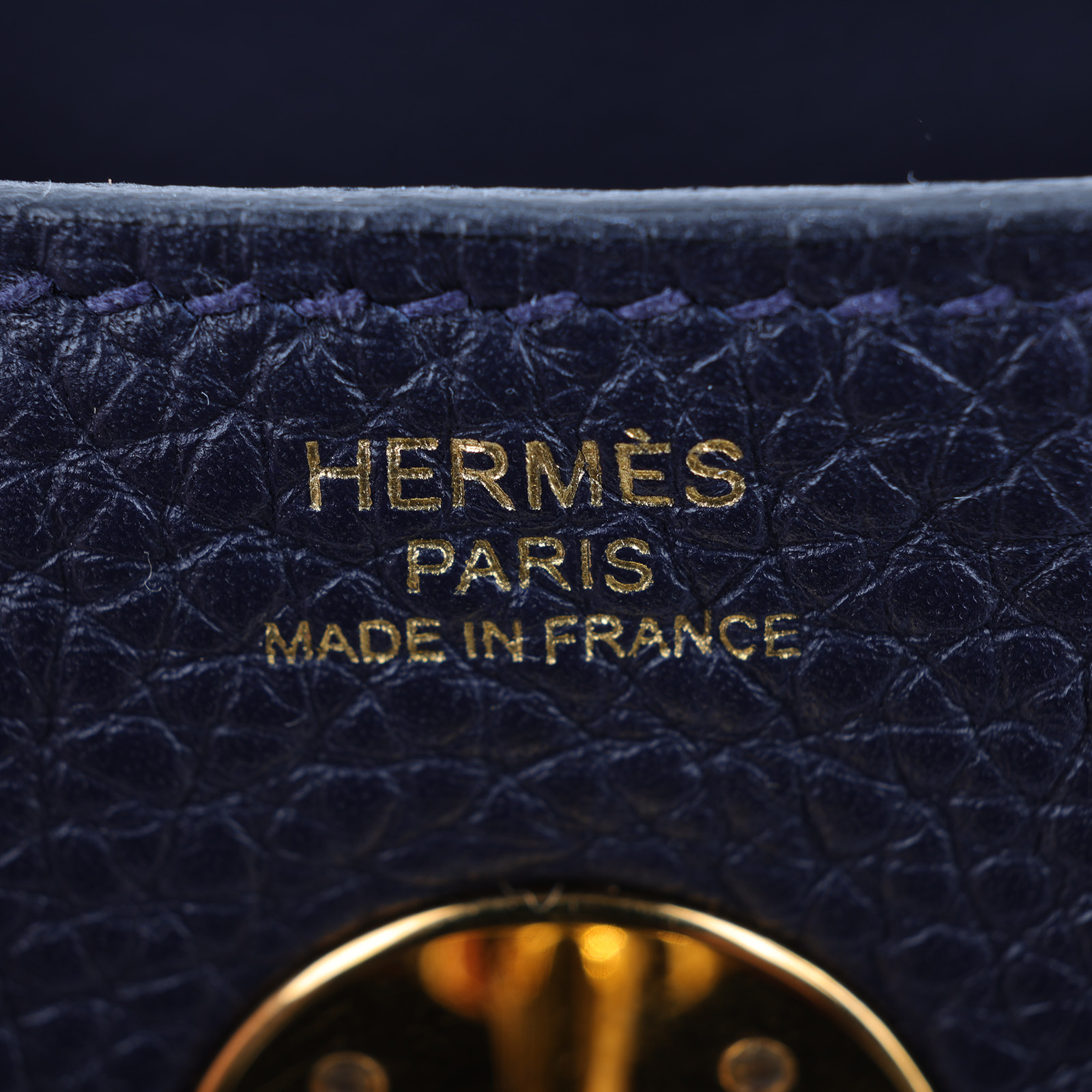 愛馬仕 Hermes Lindy 琳迪包 26 LD26 U刻 LINDY26午夜藍 防塵袋/原廠盒子/購買證明