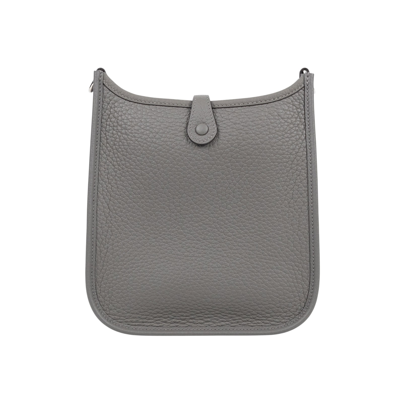 愛馬仕 Hermes Evelyne Bag Mini 伊芙琳包 Evelyne 16 EV16 B刻 積雨雲灰MINI EVELYNE 原廠盒子/防塵袋