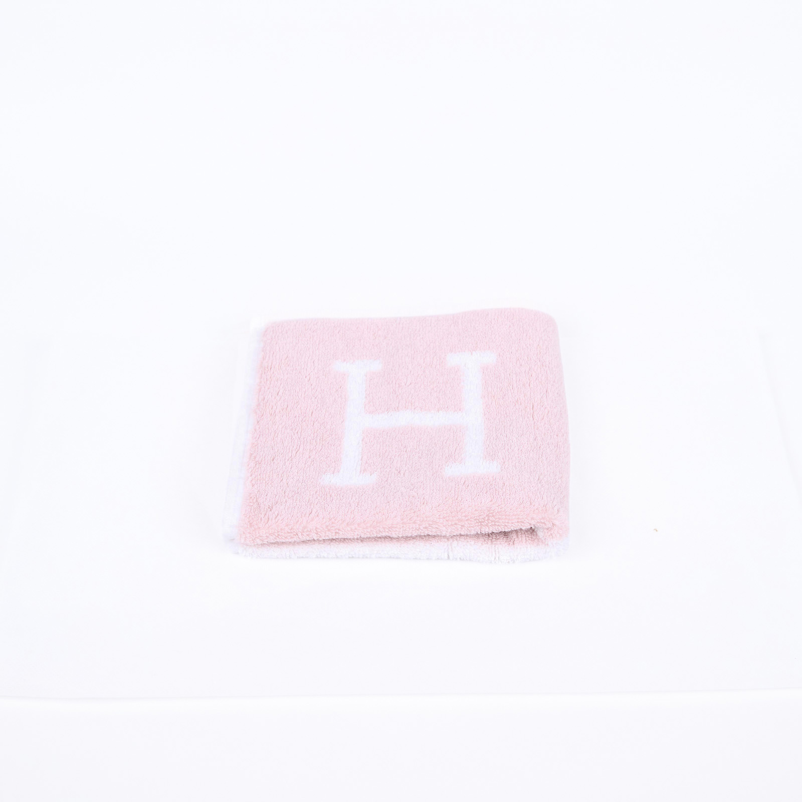 愛馬仕 Hermes Avalon 毛巾 丁香粉 H102192Mv02 粉小浴巾1 無附屬品