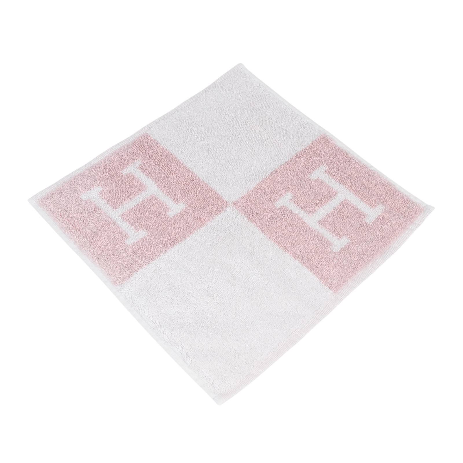 愛馬仕 Hermes Avalon 毛巾 丁香粉 H102192Mv02 粉小浴巾2 無附屬品