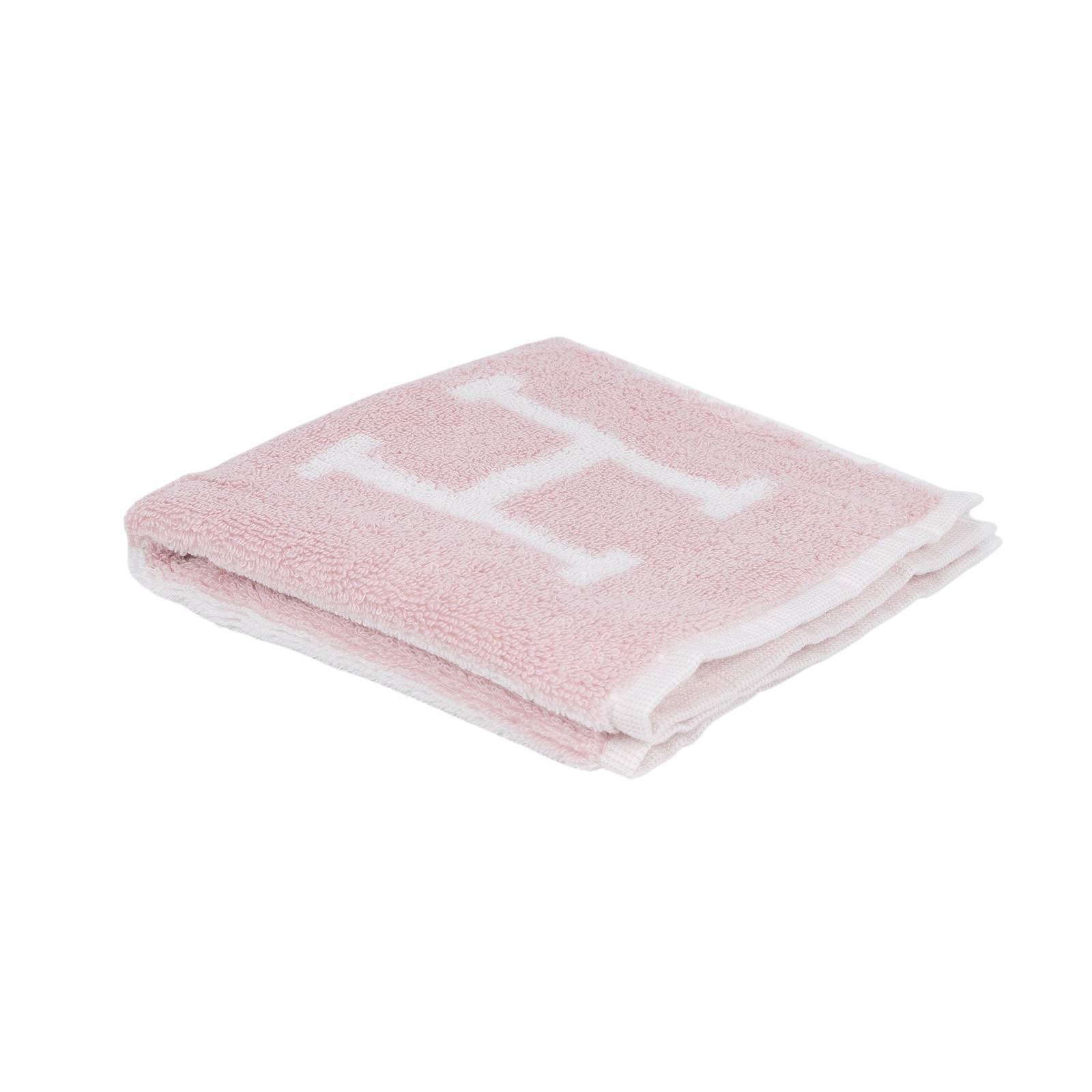 愛馬仕 Hermes Avalon 毛巾 丁香粉 H102192Mv02 粉小浴巾2 無附屬品