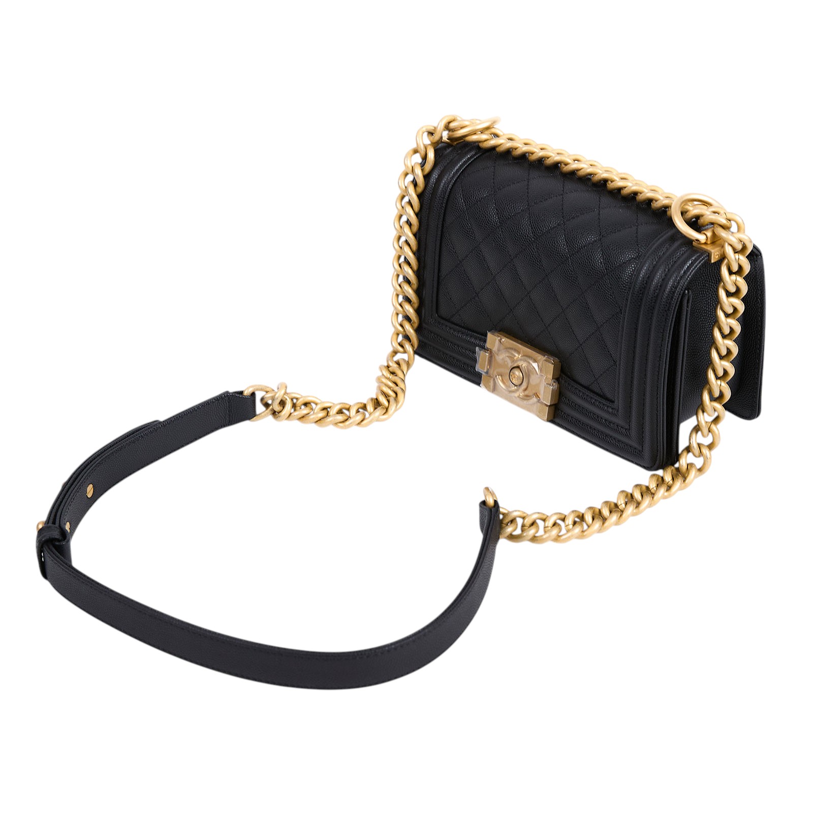 香奈兒 CHANEL Boy 20 小型 口蓋包 A67085 黑復古金BOY20 防塵袋/原廠盒子/保證卡