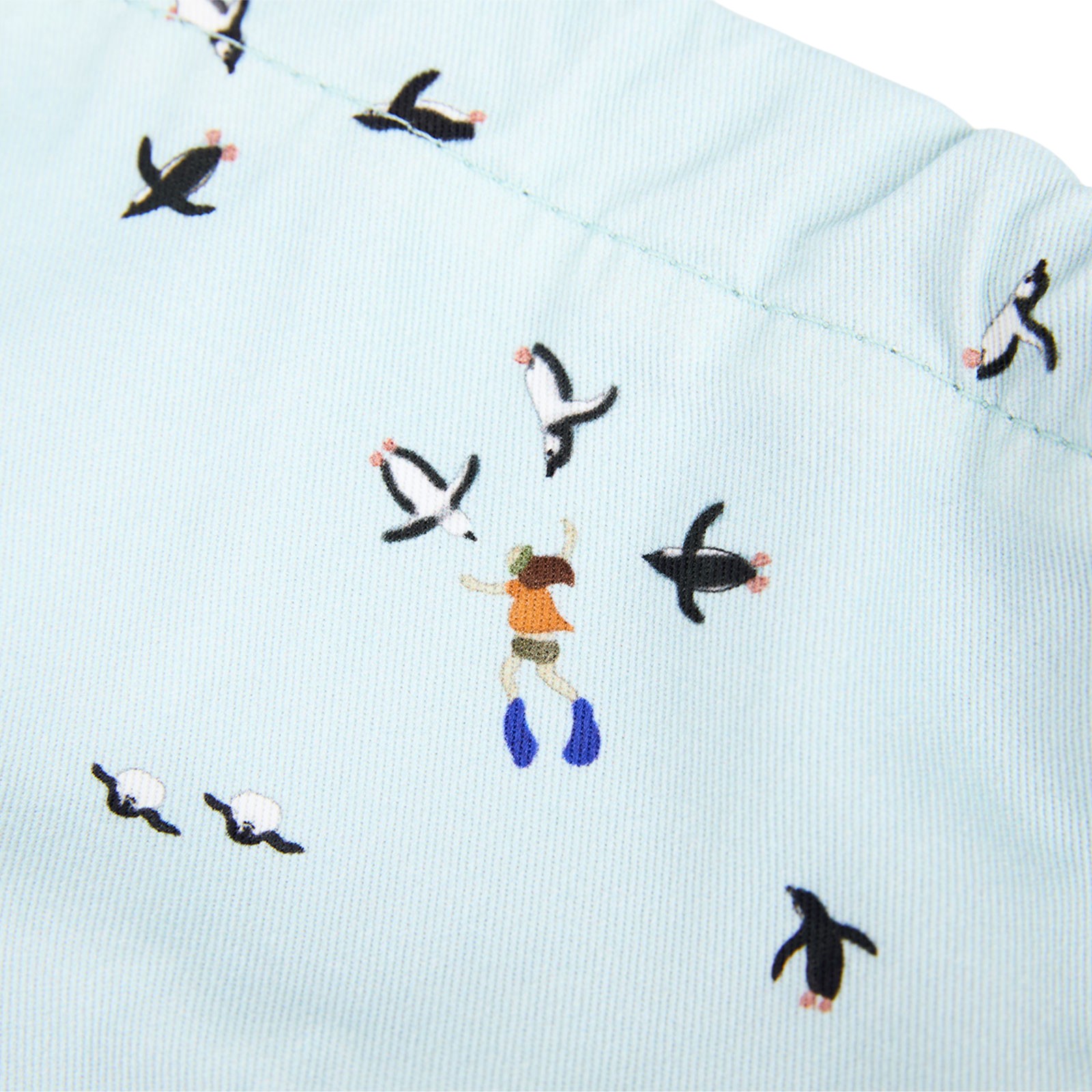 羅意威 LOEWE Suna Fujita 束口包   企鵝化妝收納袋 防塵袋