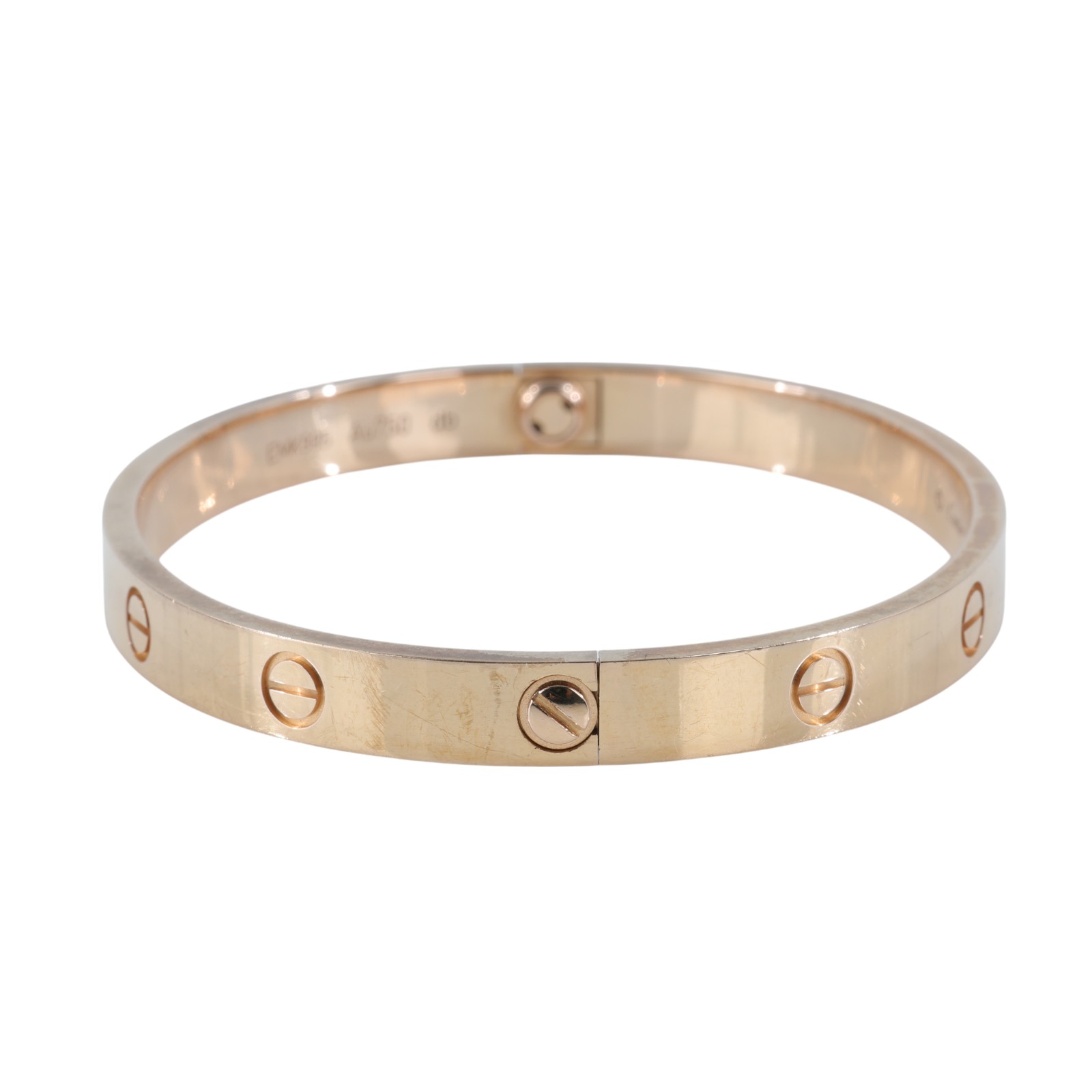 卡地亞 CARTIER LOVE手環 B6035618 RG LOVE手環 原廠盒子/保證卡/螺絲起子