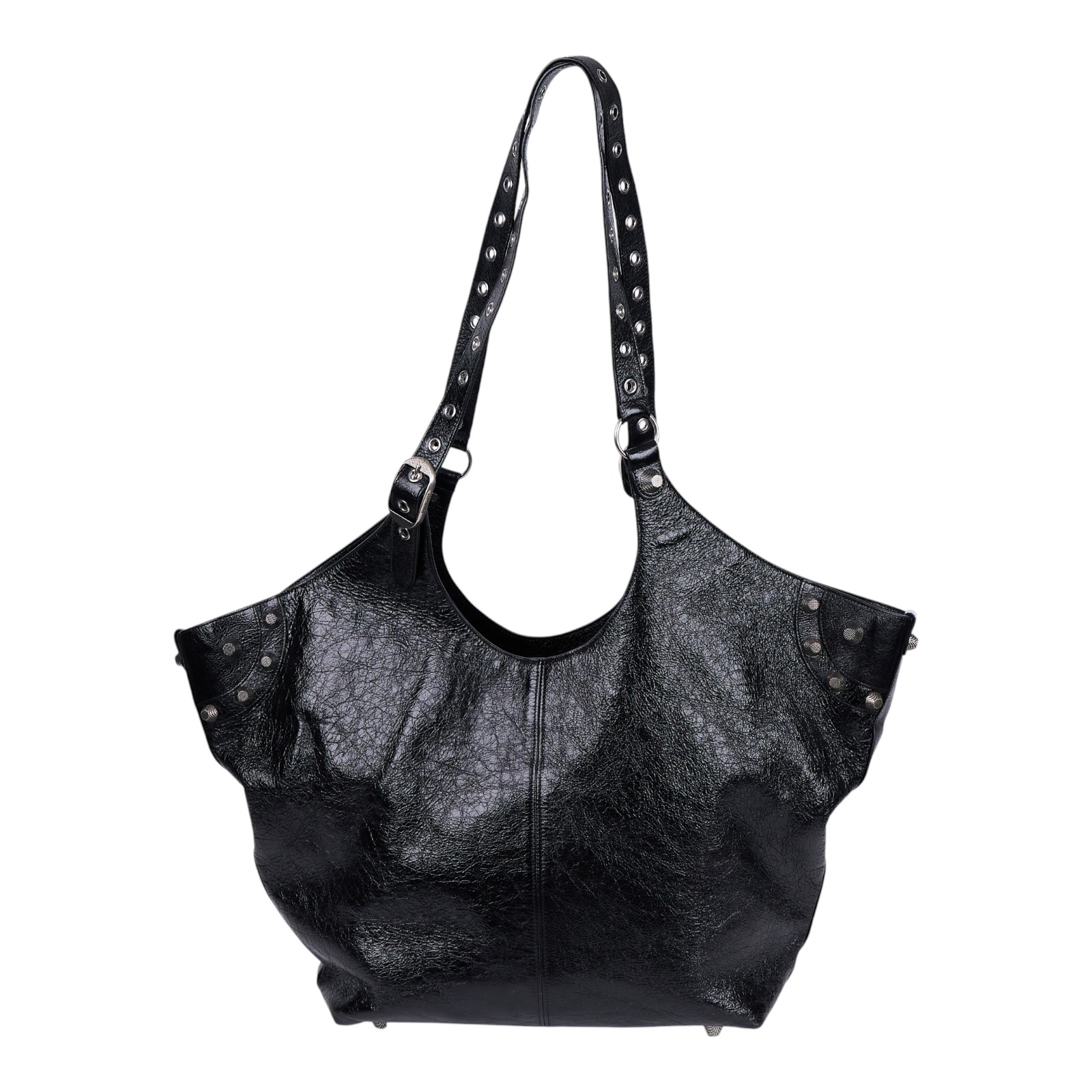 巴黎世家 BALENCIAGA Le cagole Large 手提包 7599391VG9Y 黑LE CAGOLE LARGE托特 防塵袋/購買證明/內袋