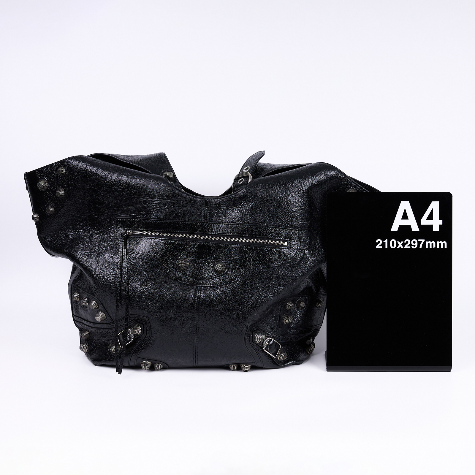 巴黎世家 BALENCIAGA Le cagole Large 手提包 7599391VG9Y 黑LE CAGOLE LARGE托特 防塵袋/購買證明/內袋