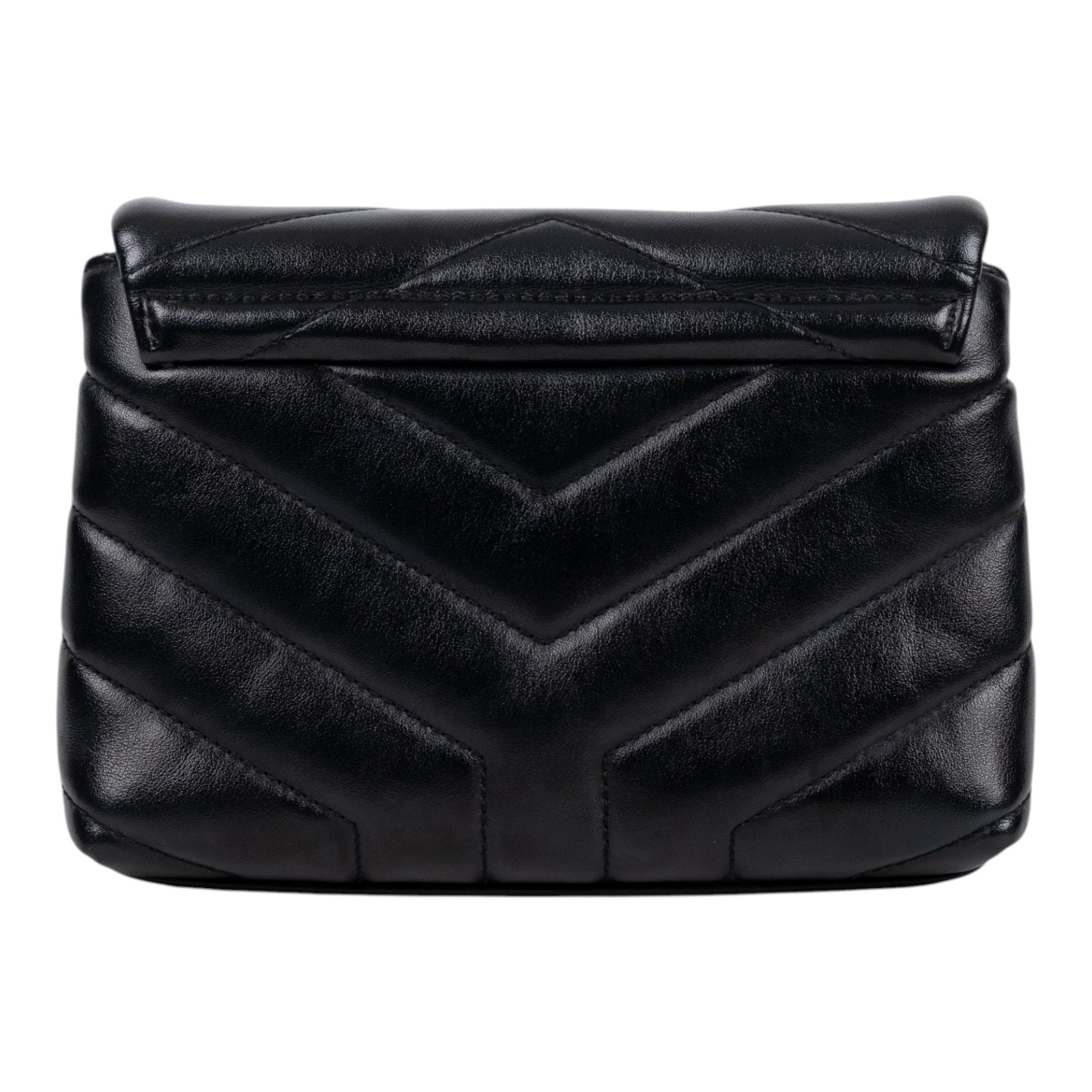 聖羅蘭 YSL SAINT LAURENT Loulou 絎縫 皮革 TOY 手袋 金色五金 467072DV707 黑金LOULOU TOY 防塵袋/原廠盒子
