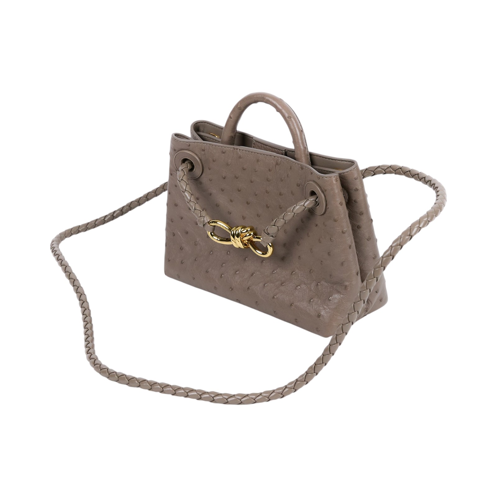 寶緹嘉 BOTTEGA VENETA Small Andiamo With Chain 小型 手提包 肩背包 斜背包 805231V3RQ2  防塵袋