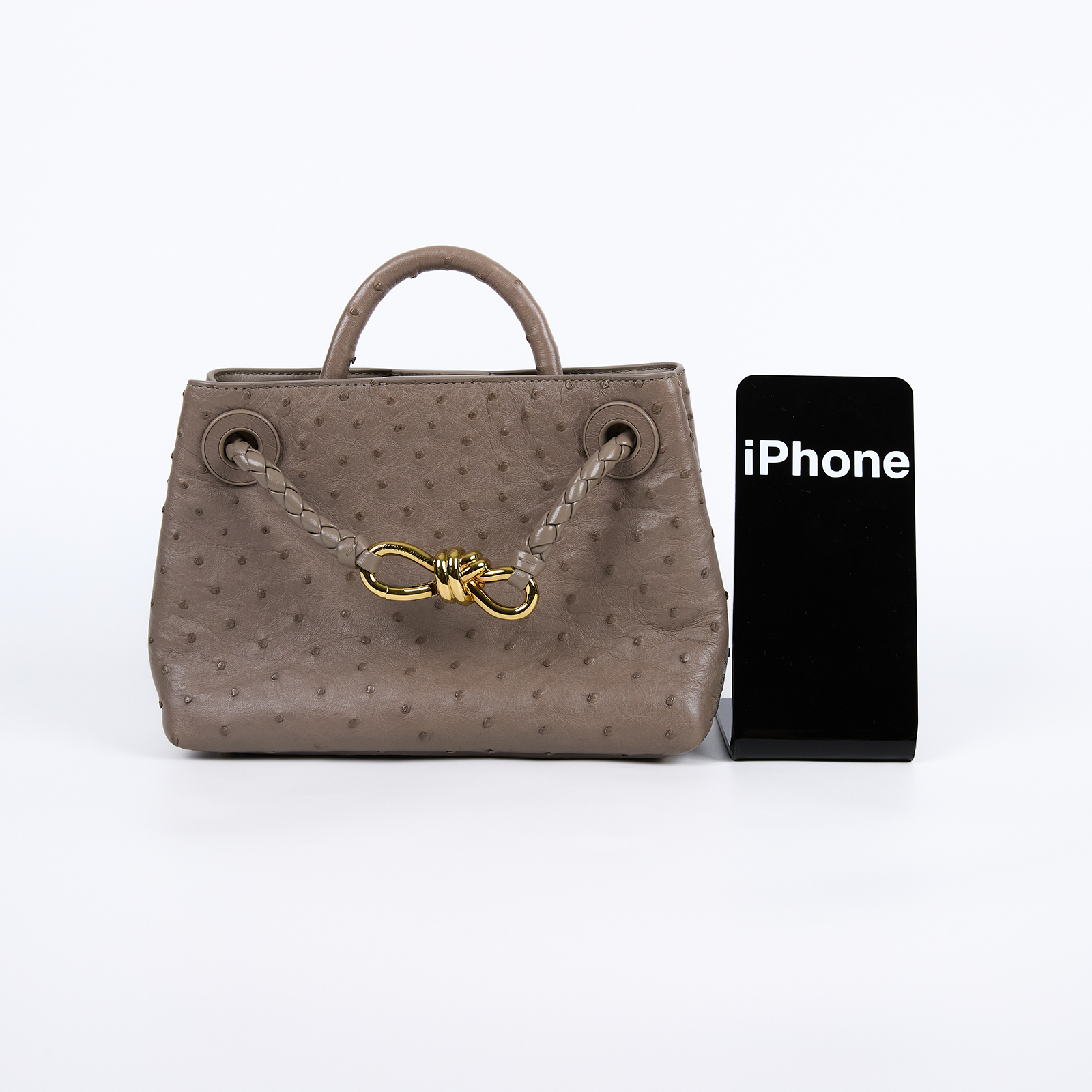 寶緹嘉 BOTTEGA VENETA Small Andiamo With Chain 小型 手提包 肩背包 斜背包 805231V3RQ2  防塵袋
