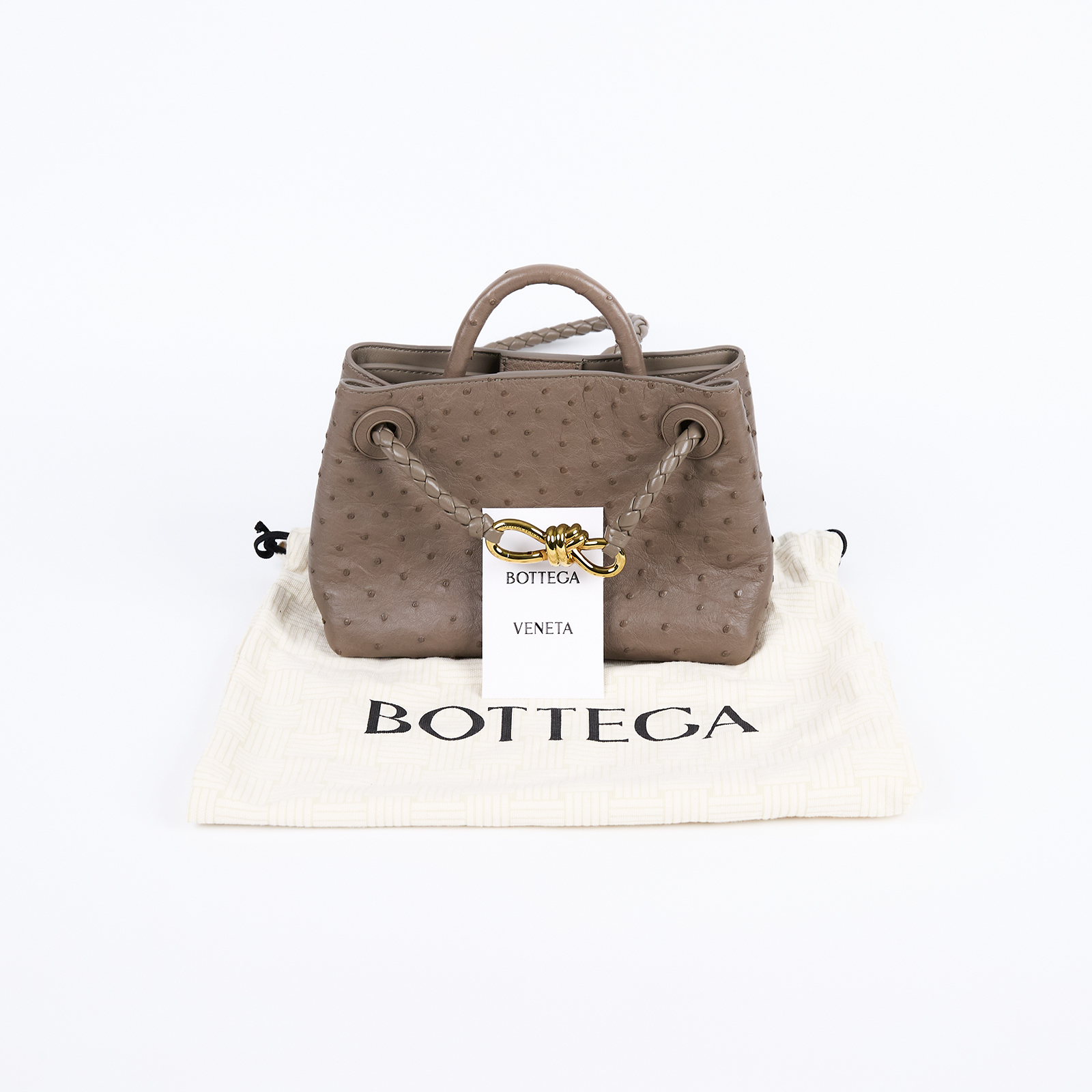 寶緹嘉 BOTTEGA VENETA Small Andiamo With Chain 小型 手提包 肩背包 斜背包 805231V3RQ2  防塵袋