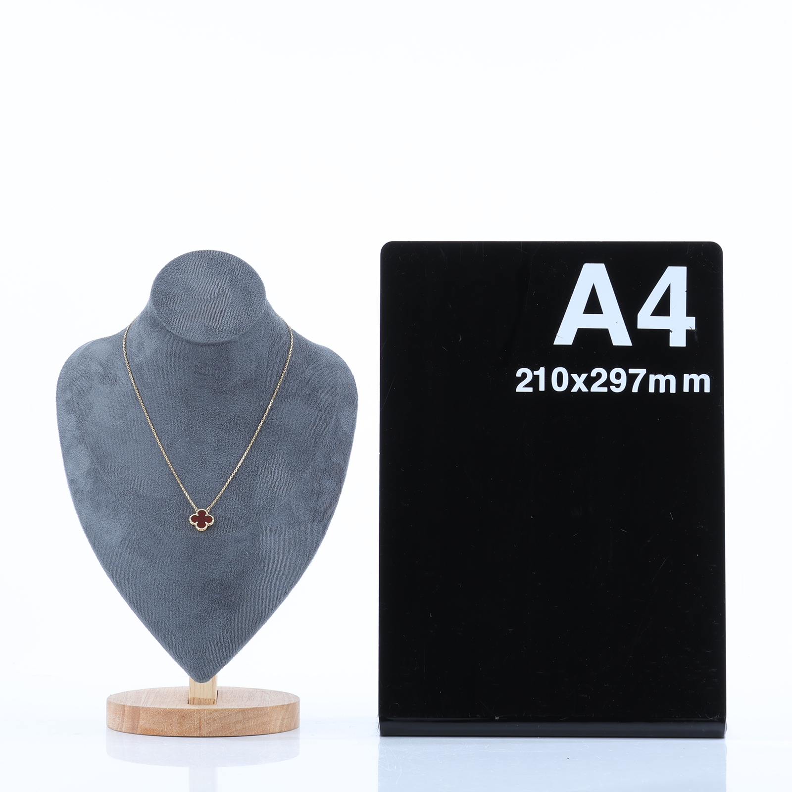 梵克雅寶 Van Cleef & Arpels Vintage Alhambra 吊墜 小型 VCARD38500 YG 紅玉髓幸運草項鍊 原廠盒子/購買證明