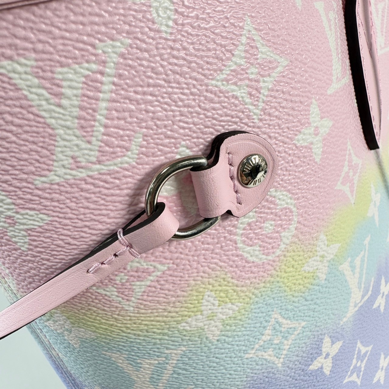 路易威登 LOUIS VUITTON Neverfull MM 手提 托特包 彩虹 M45270 虹彩NEVERFULL MM 防塵袋