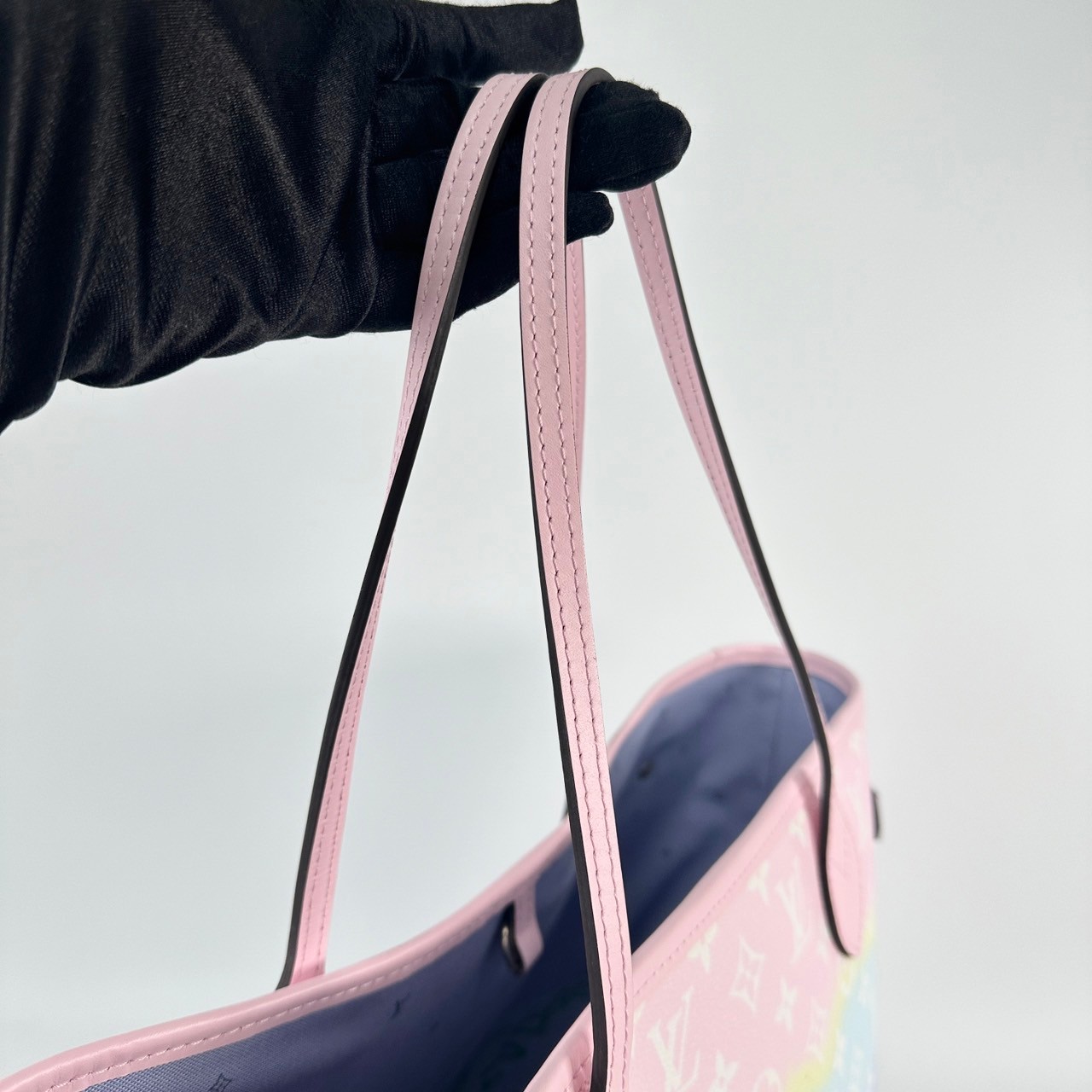 路易威登 LOUIS VUITTON Neverfull MM 手提 托特包 彩虹 M45270 虹彩NEVERFULL MM 防塵袋