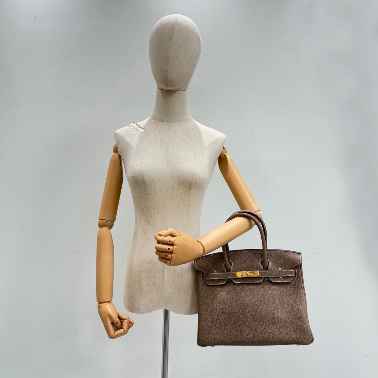 愛馬仕 Hermes Birkin Bag 柏金包 30 BK30 W刻/WAC752FK  原廠盒子/防塵袋/購買證明/鎖組