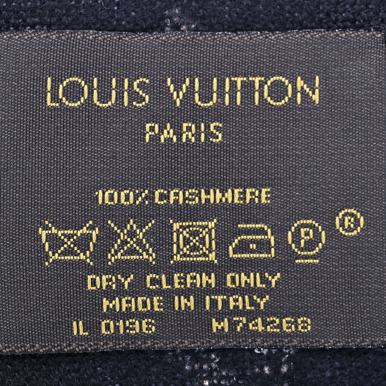 路易威登 LOUIS VUITTON Monte Carlo 長版圍巾 M74268 黑羊毛銀亮片圍巾 原廠盒子