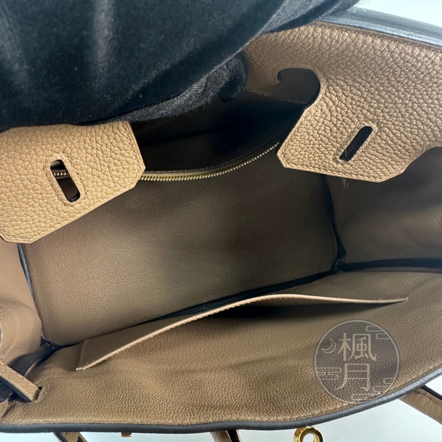 愛馬仕 Hermes Birkin Bag 柏金包 25 BK25 H041344/U刻 奶茶色BIRKIN25 0M 原廠盒子/防塵袋/鎖組