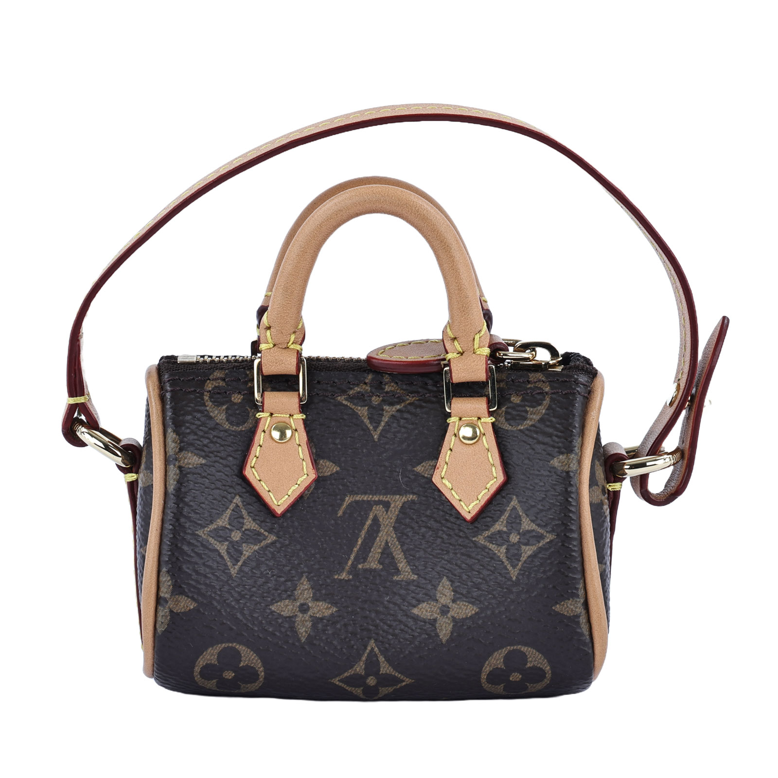 路易威登 LOUIS VUITTON Speedy Monogram 手提包吊飾 M00544 晶片款 　原花SPEEDY吊飾 原廠盒子/防塵袋/台灣購買證明