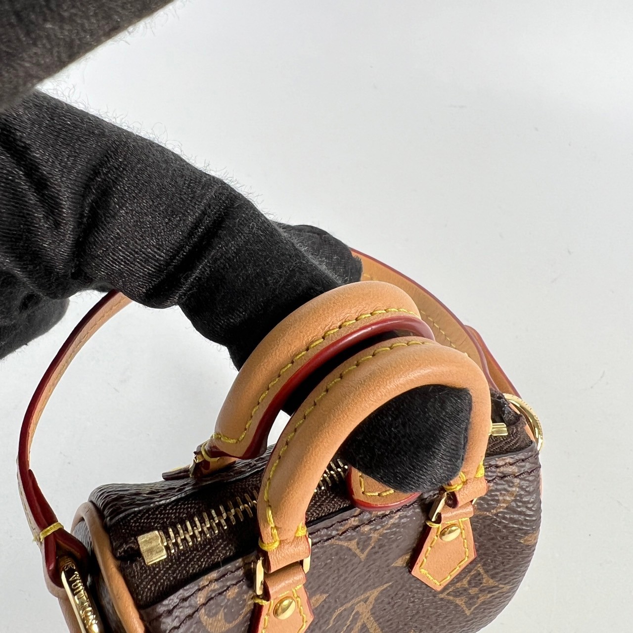 路易威登 LOUIS VUITTON Speedy Monogram 手提包吊飾 M00544 晶片款 　原花SPEEDY吊飾 原廠盒子/防塵袋/台灣購買證明