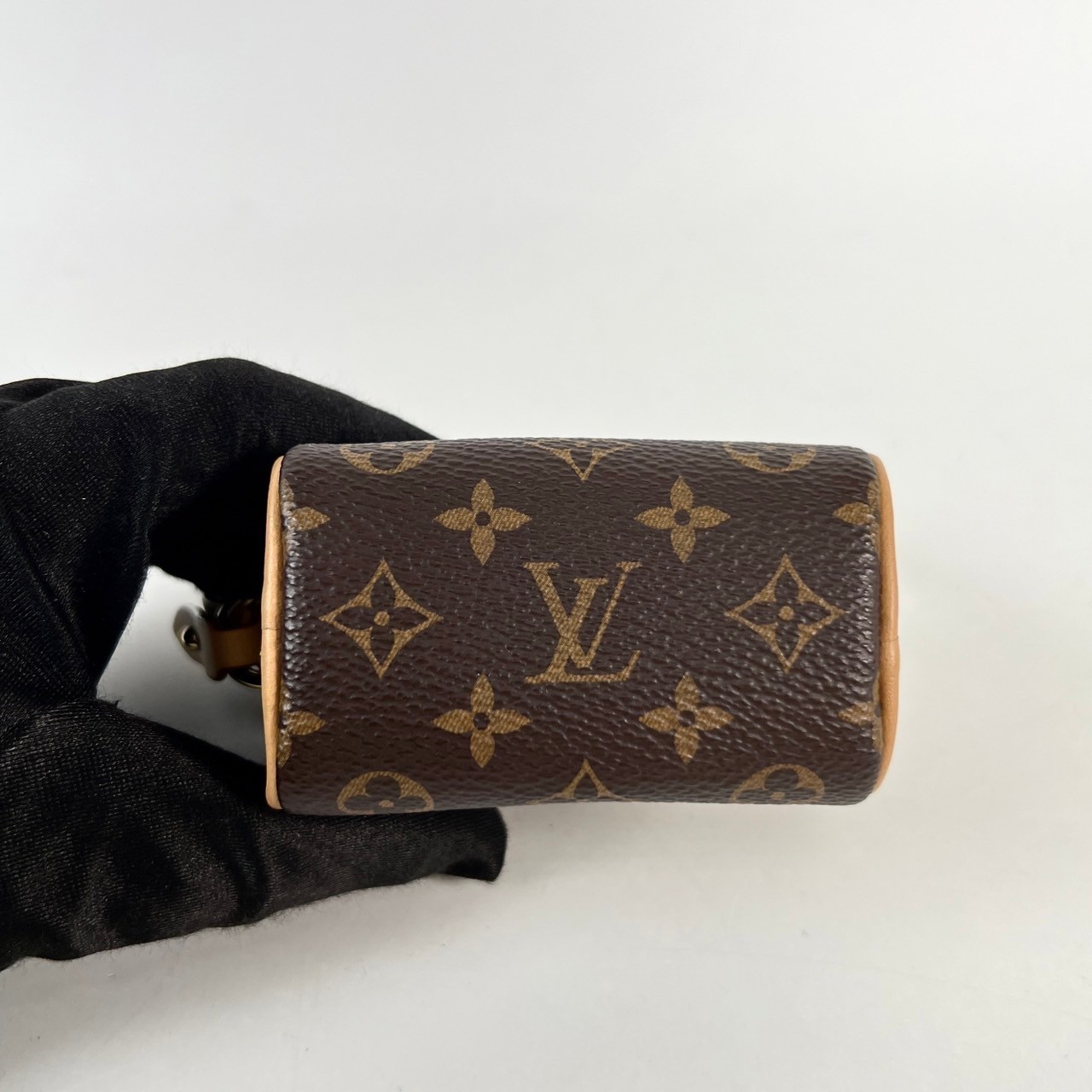 路易威登 LOUIS VUITTON Speedy Monogram 手提包吊飾 M00544 晶片款 　原花SPEEDY吊飾 原廠盒子/防塵袋/台灣購買證明