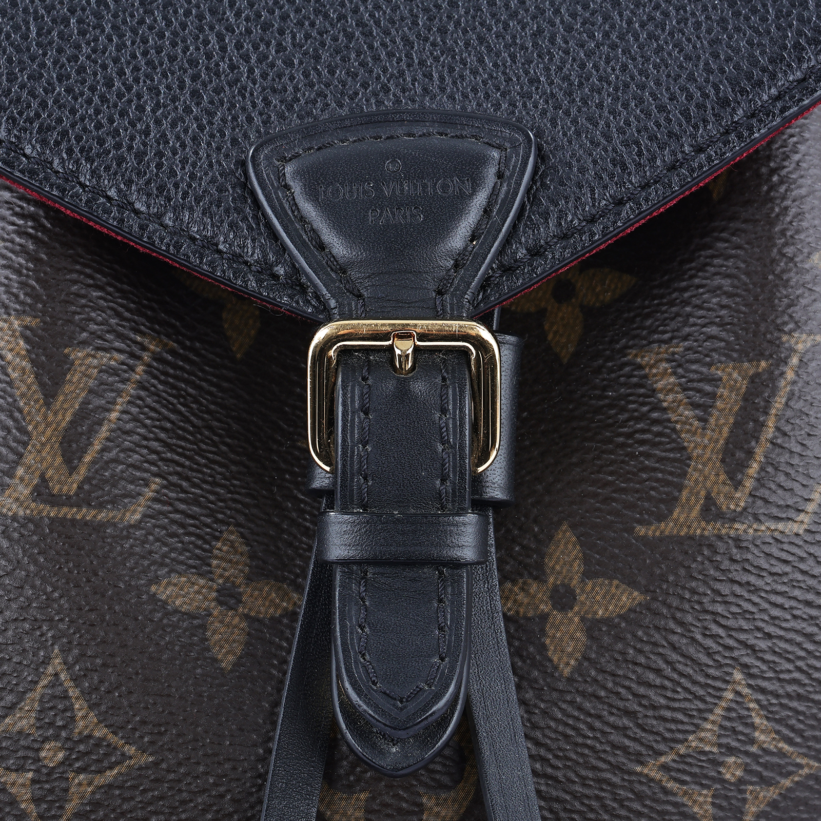 路易威登 LOUIS VUITTON Montsouris BB 經典帆布 後背包 M45516 ☆原花MONTSOURIS BB 原廠盒子/防塵袋/購買證明