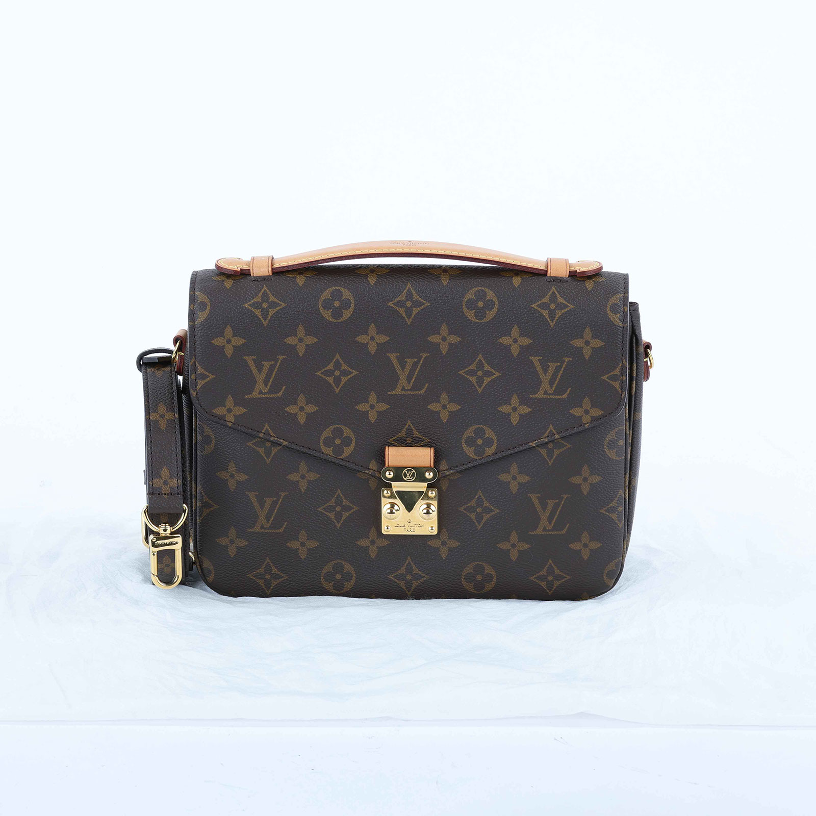 路易威登 LOUIS VUITTON Metis 經典帆布 手提 斜背 郵差包 M40780 原花郵差包 背帶