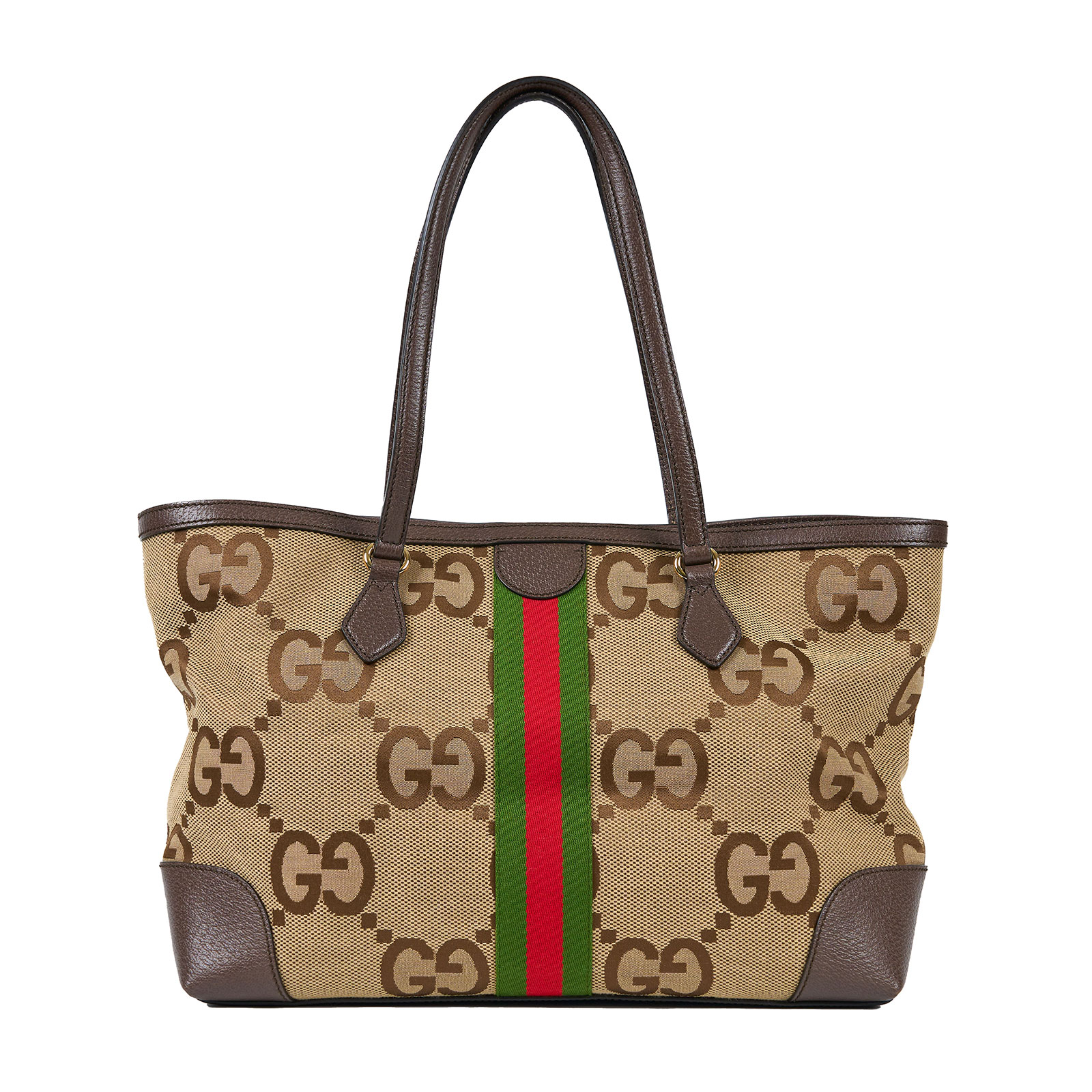 古馳 GUCCI Ophidia 手提袋 中型 631685 棕OPHIDIA大G帆布托特包 防塵袋