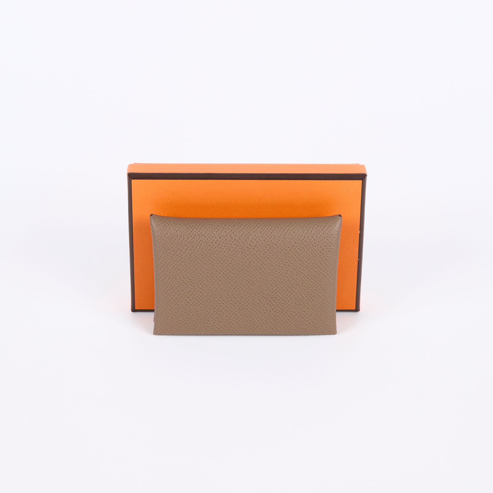愛馬仕 Hermes Calvi 卡包 CAL W刻 大象CALVI 原廠盒子