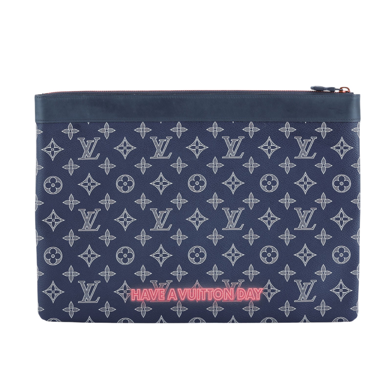 路易威登 LOUIS VUITTON APOLLO 手拿包 M62905 老花橘字手拿包 無附屬品