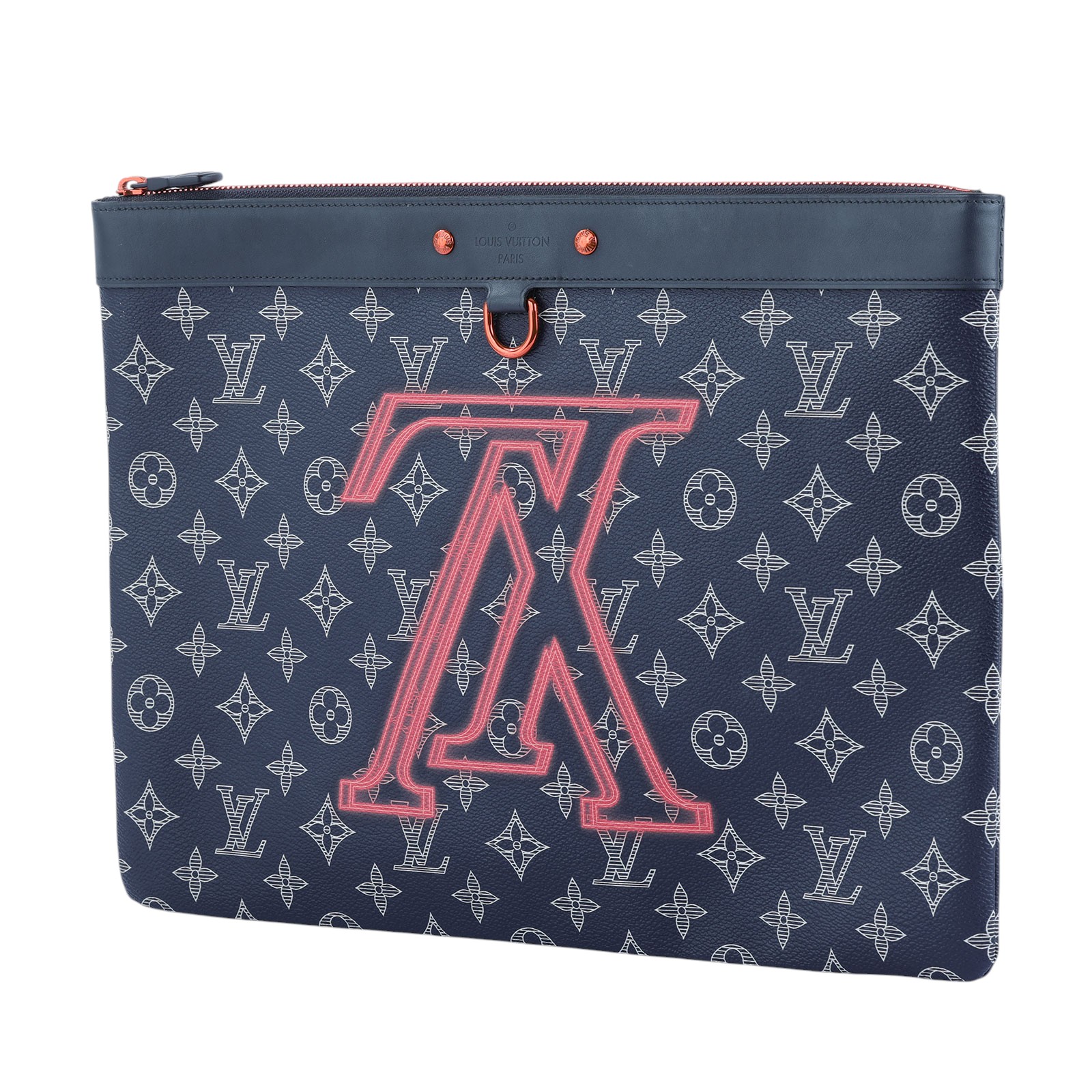 路易威登 LOUIS VUITTON APOLLO 手拿包 M62905 老花橘字手拿包 無附屬品