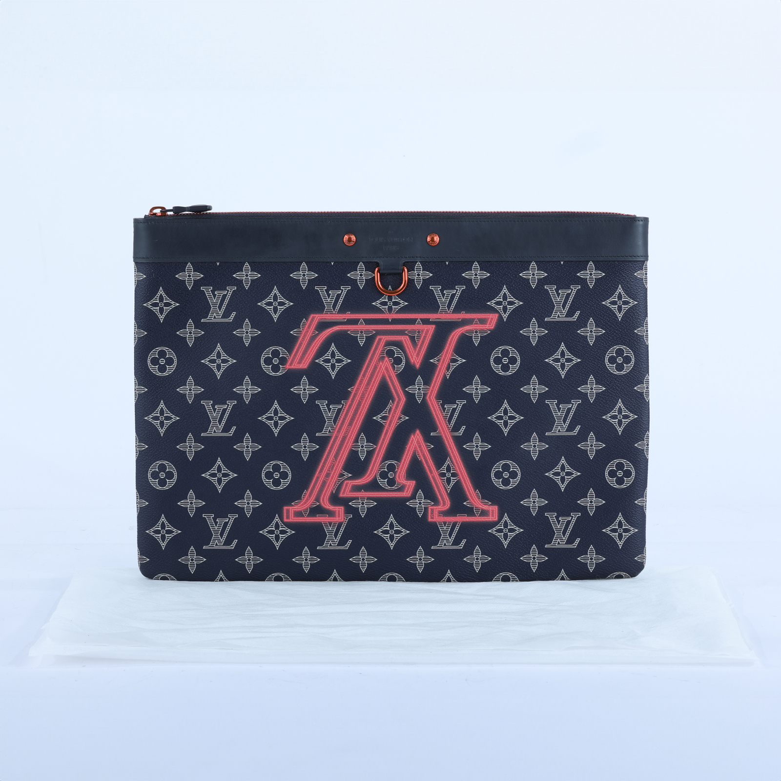 路易威登 LOUIS VUITTON APOLLO 手拿包 M62905 老花橘字手拿包 無附屬品