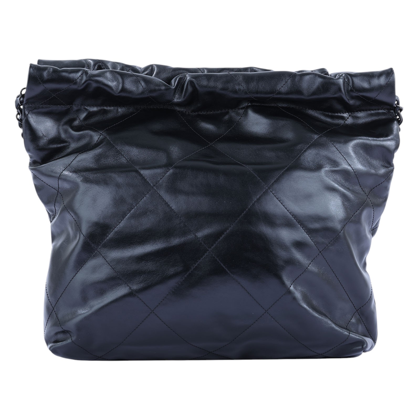 香奈兒 CHANEL 22 小型 束口包 AS3260 晶片款 SO BLACK 22包 小號 原廠盒子/防塵袋/購買證明