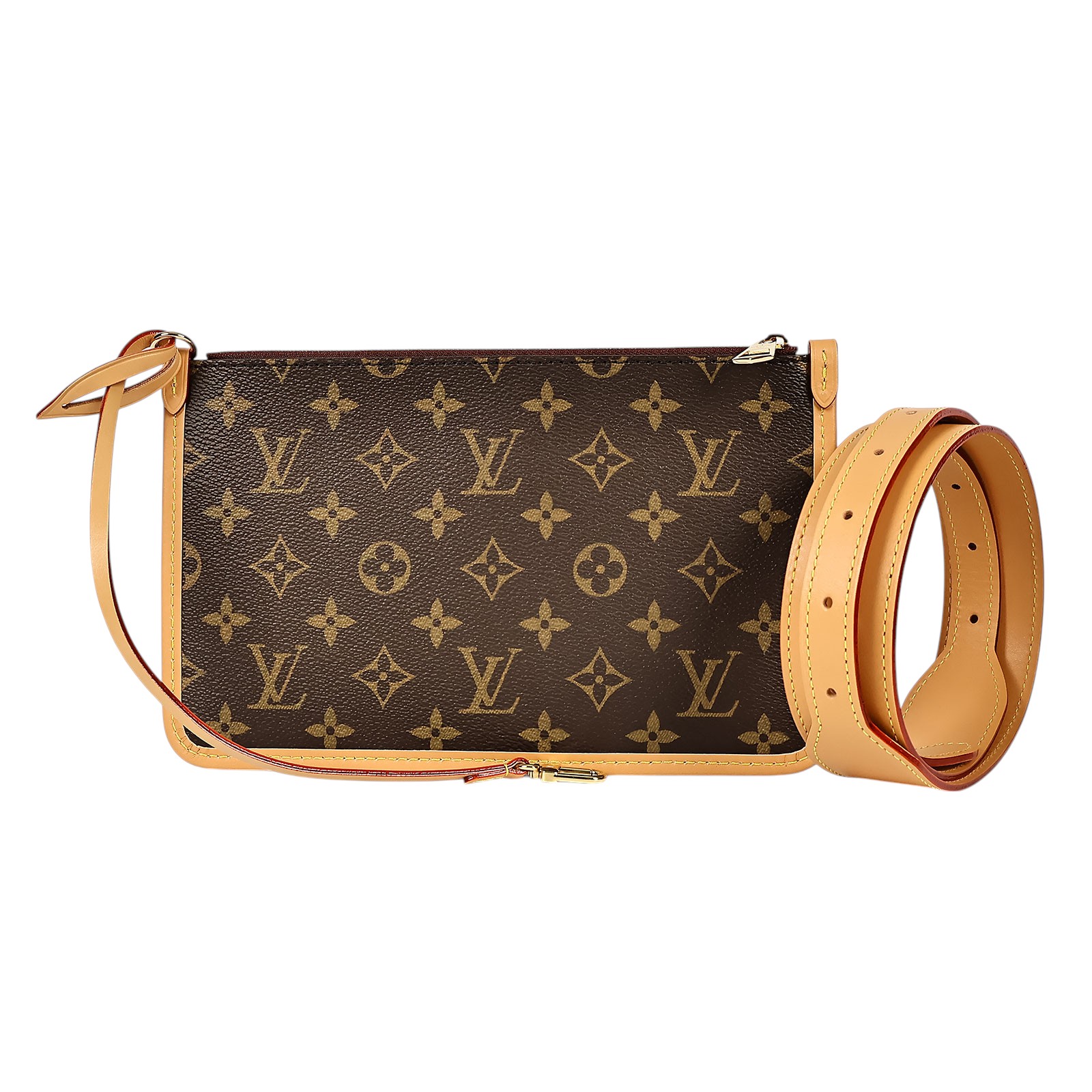 路易威登 LOUIS VUITTON CarryAll MM 原花 肩背包 M46197 晶片款 老花CARRYALL MM 防塵袋/購買證明