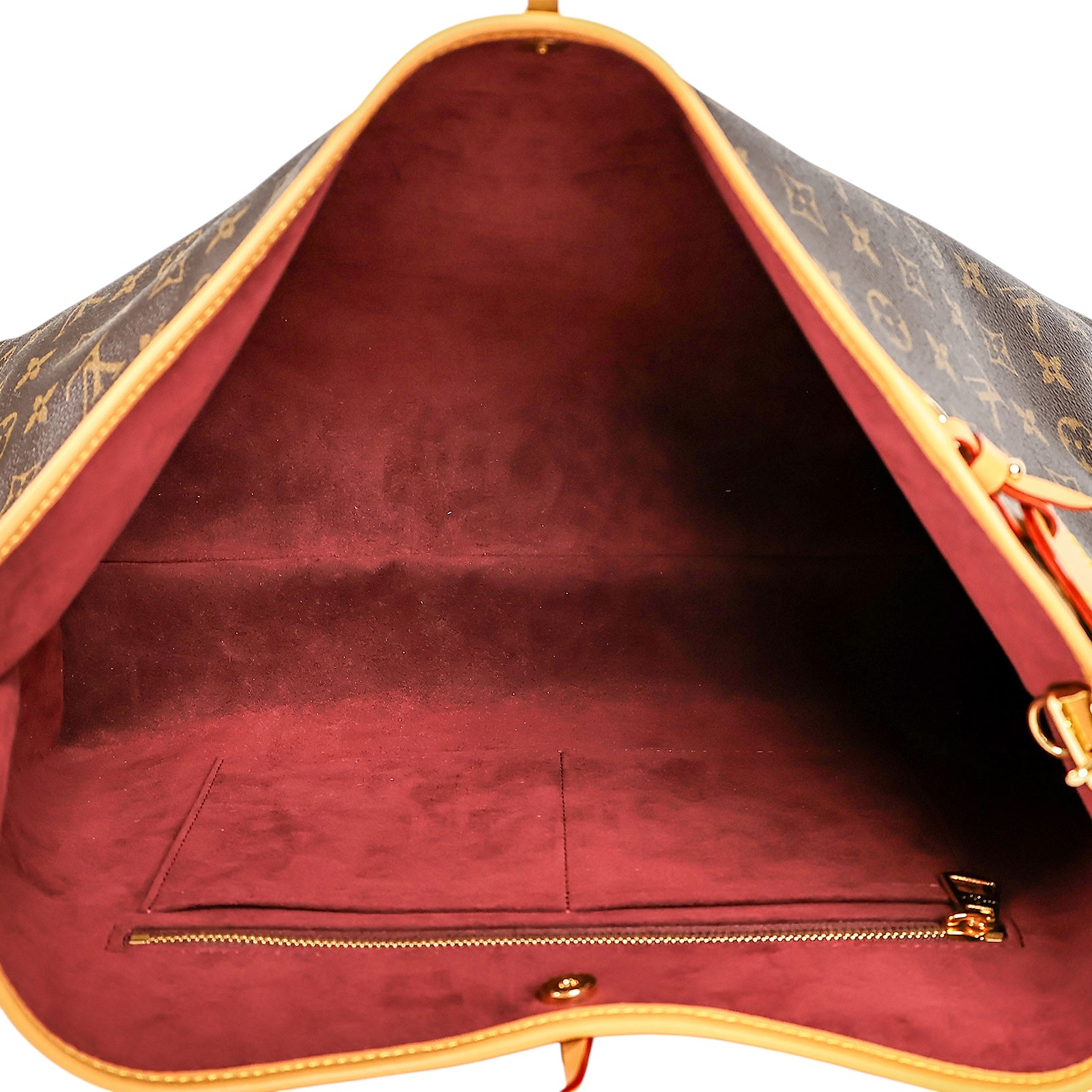 路易威登 LOUIS VUITTON CarryAll MM 原花 肩背包 M46197 晶片款 老花CARRYALL MM 防塵袋/購買證明