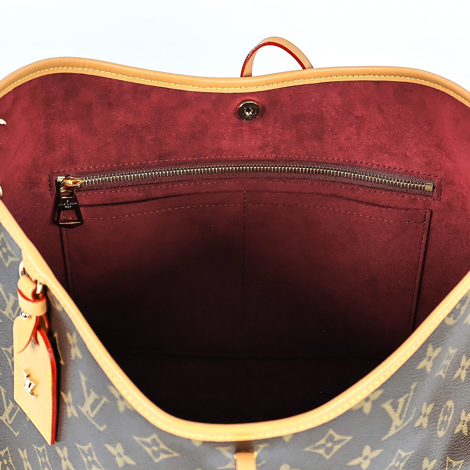 路易威登 LOUIS VUITTON CarryAll MM 原花 肩背包 M46197 晶片款 老花CARRYALL MM 防塵袋/購買證明