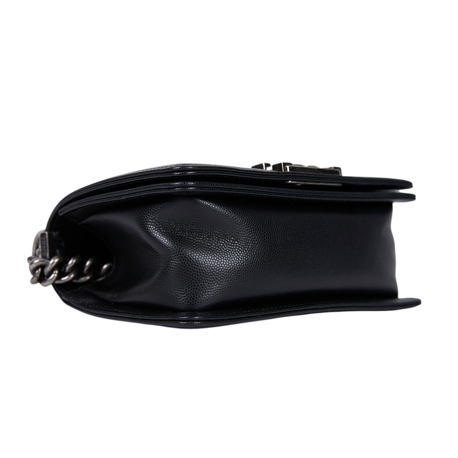 香奈兒 CHANEL Boy 20 小型 口蓋包 A67085 晶片款 黑荔枝BOY20 防塵袋