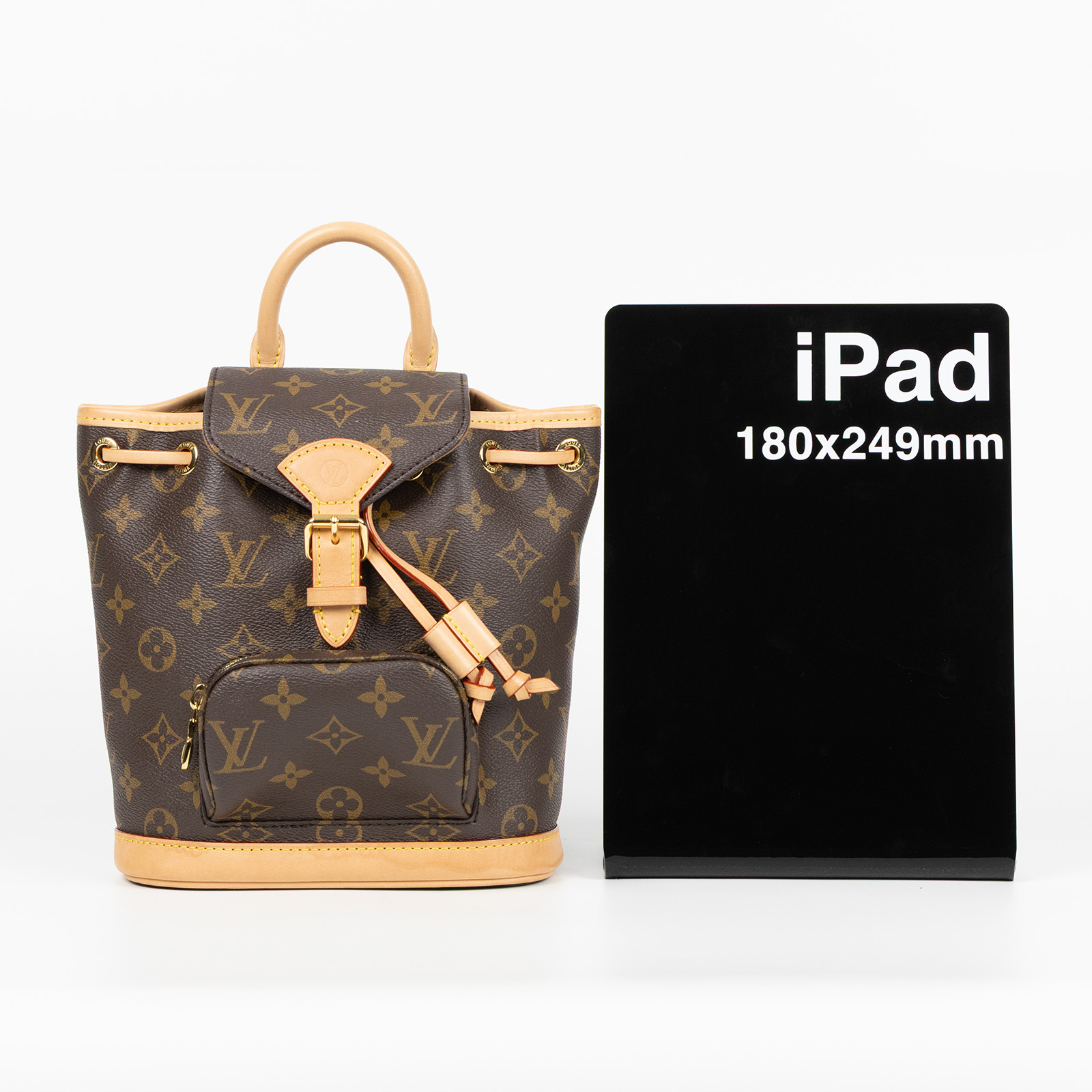 路易威登 LOUIS VUITTON Montsouris Mini 後背包 經典帆布 M11199 晶片款 原花MONTSOURIS MINI後背包 防塵袋