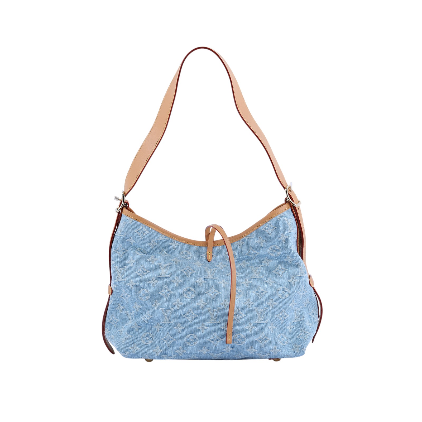 路易威登 LOUIS VUITTON CarryAll PM 肩背包 丹寧 M11462 晶片款 丹寧CARRYALL PM 防塵袋/內袋