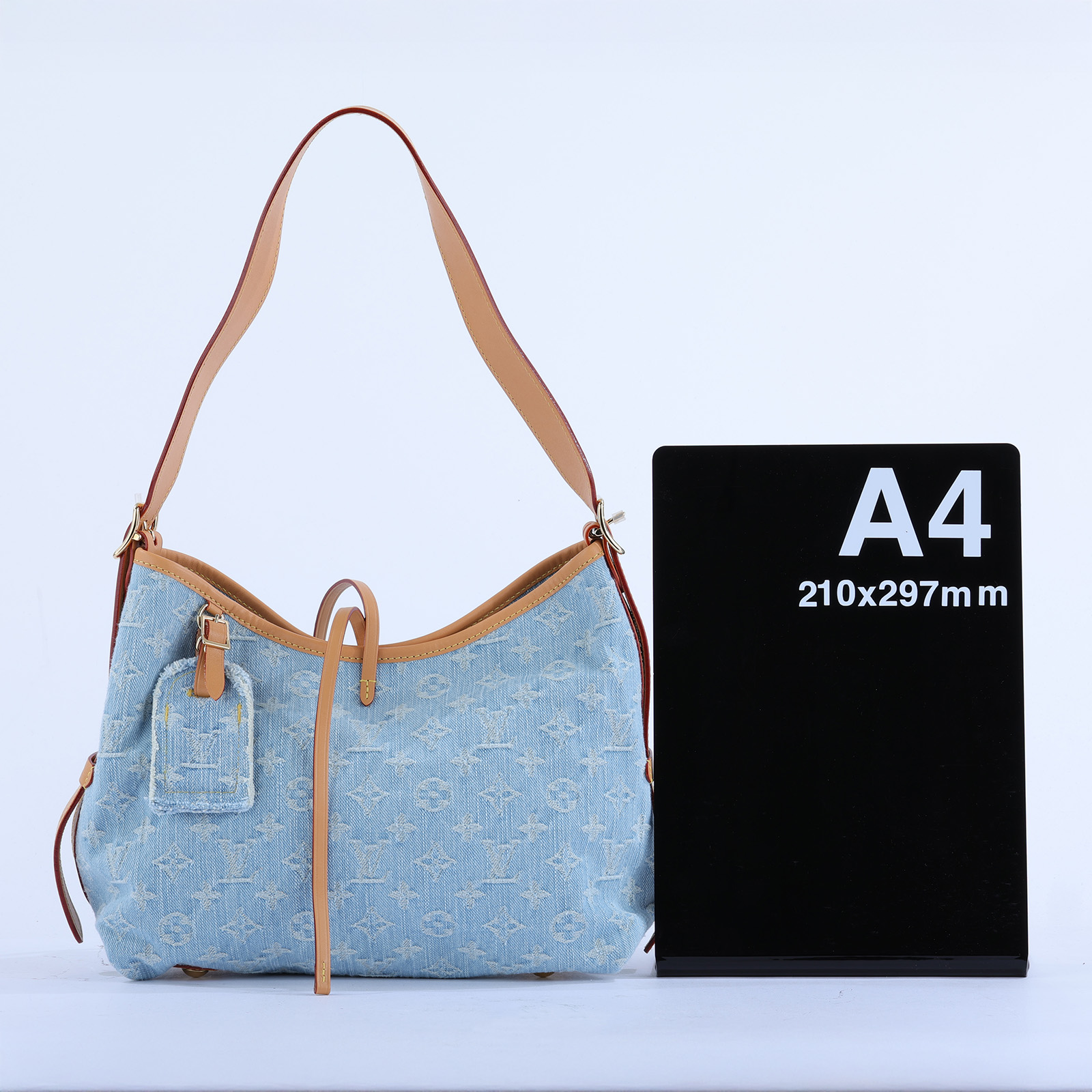 路易威登 LOUIS VUITTON CarryAll PM 肩背包 丹寧 M11462 晶片款 丹寧CARRYALL PM 防塵袋/內袋