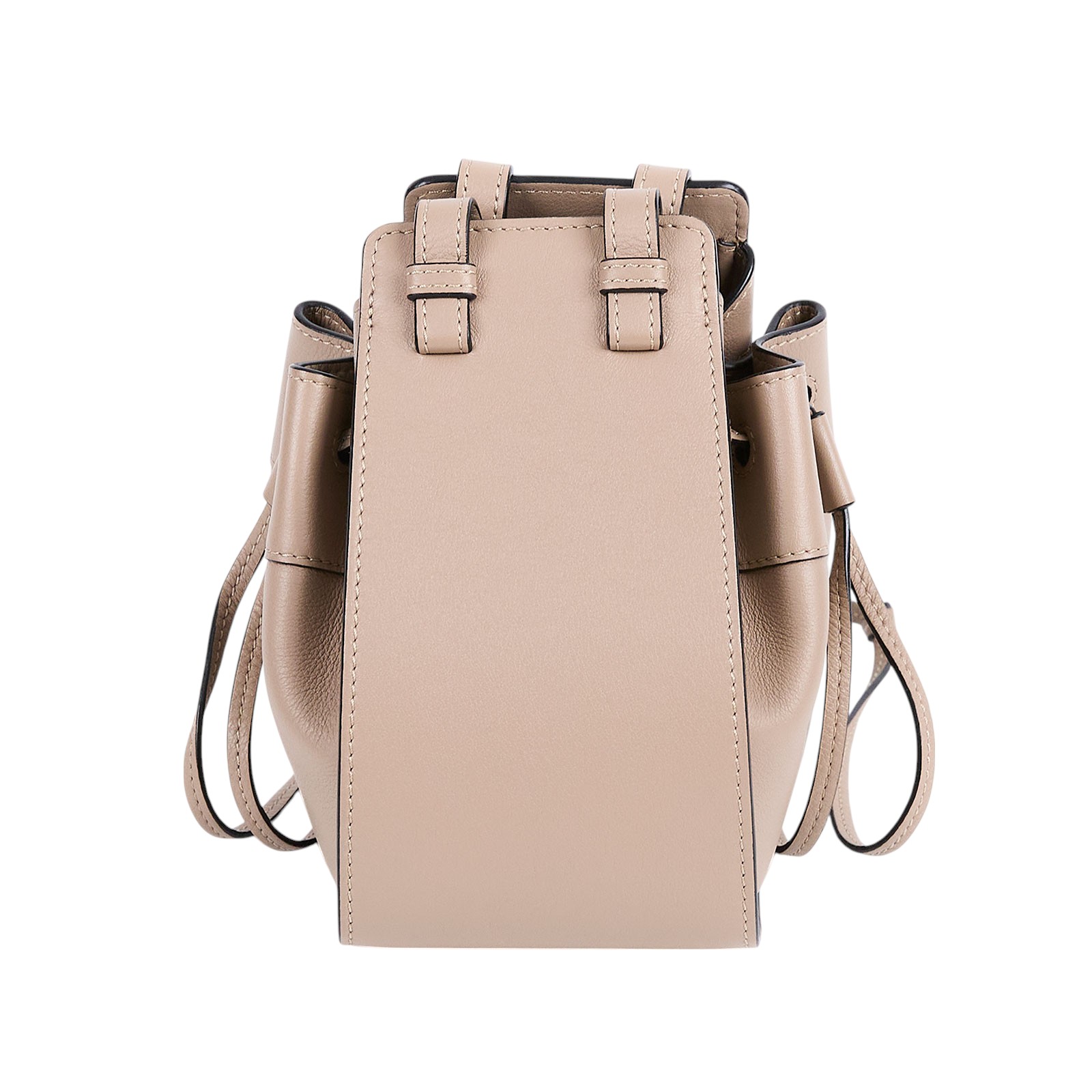 羅意威 LOEWE Mini Hammock drawstring 迷你 小牛皮 肩背 吊床包 A538V07X15 灰HAMMOCK MINI 防塵袋