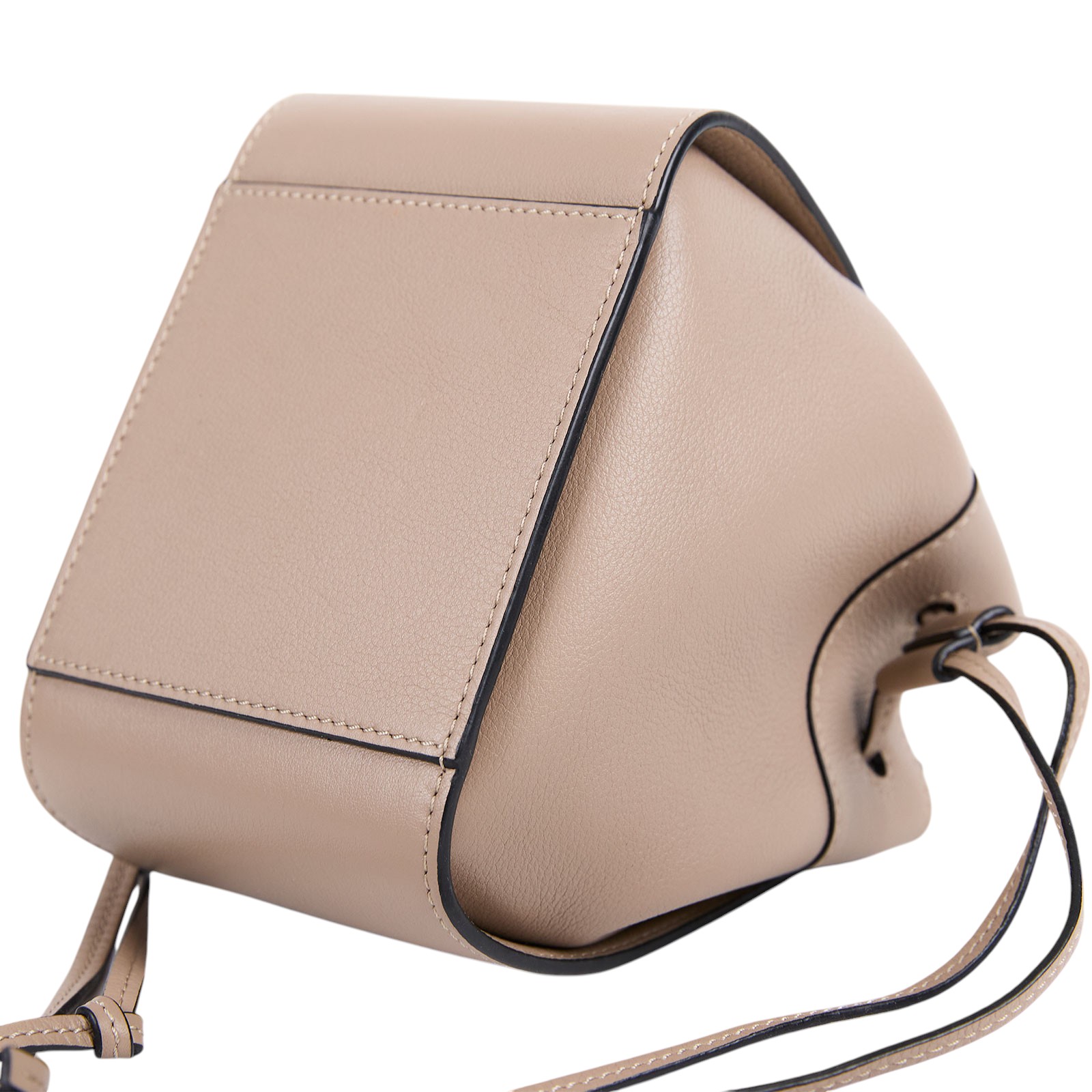 羅意威 LOEWE Mini Hammock drawstring 迷你 小牛皮 肩背 吊床包 A538V07X15 灰HAMMOCK MINI 防塵袋