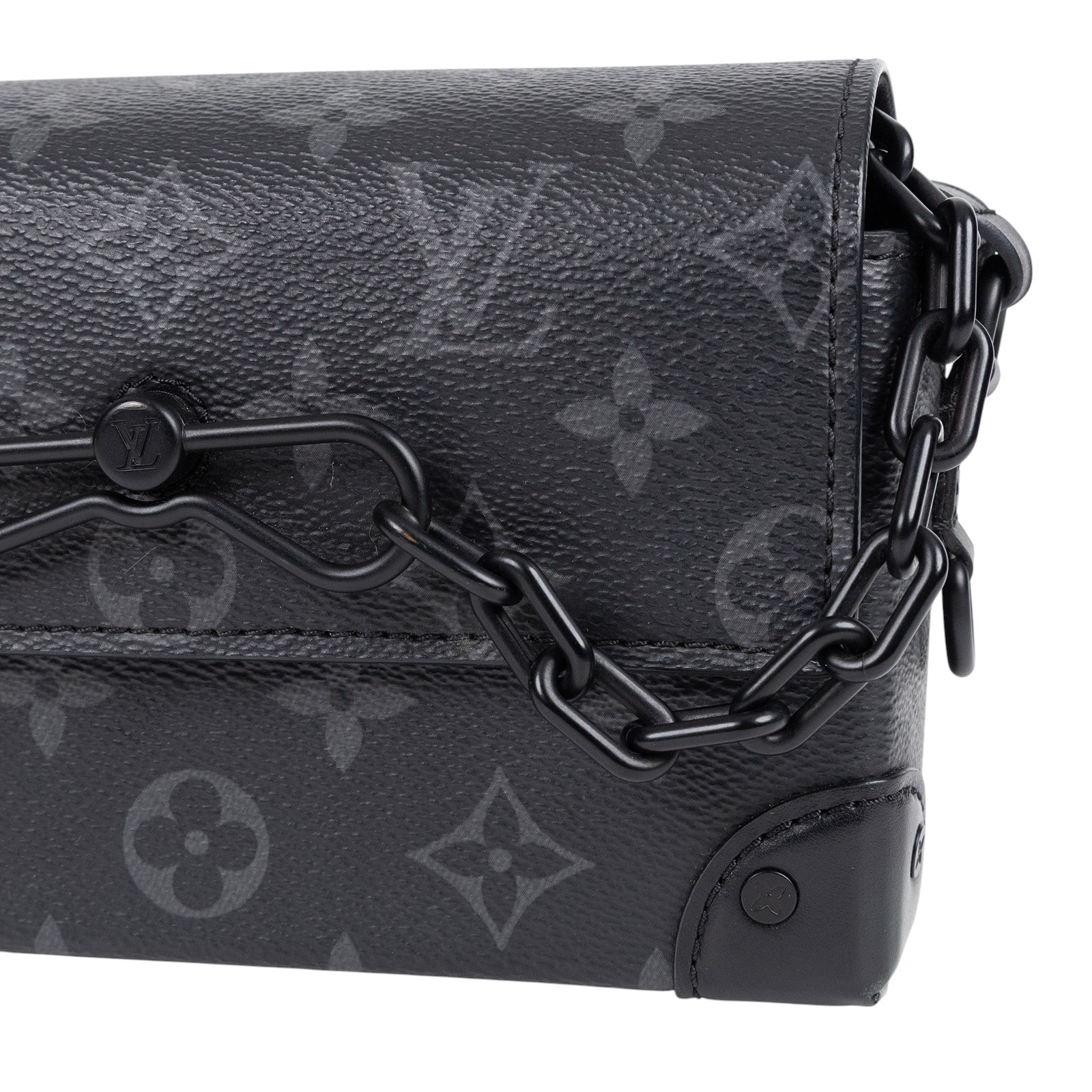 路易威登 LOUIS VUITTON Steamer 隨身錢包 肩背 M81783 晶片款 黑原花STREAMER 原廠盒子/防塵袋